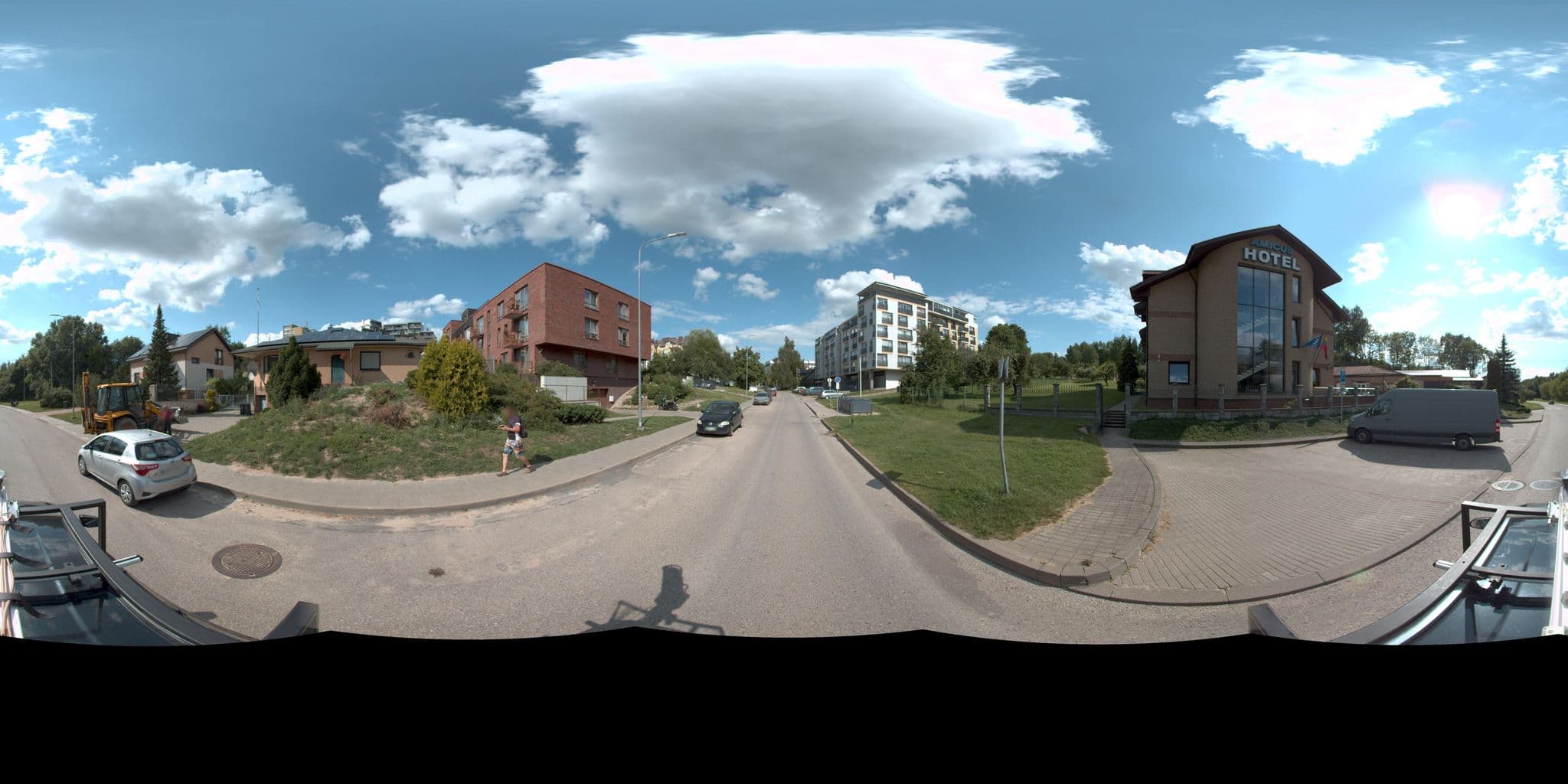 Street view near Amicus viešbutis, Naujininkai — © vms (CC BY-SA · Mapillary)