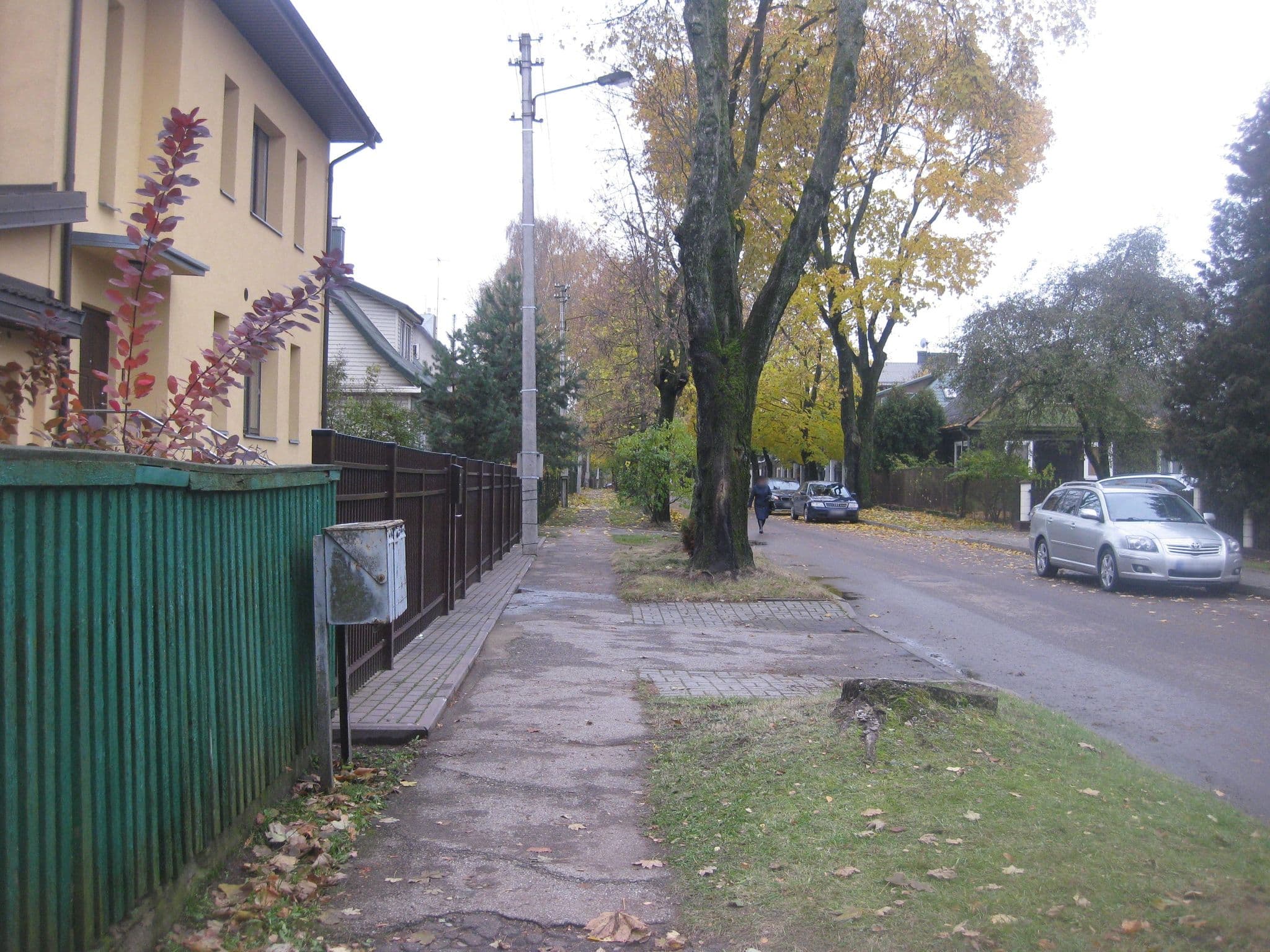 Street view near Alanta Hotel, Kaunas — © vietoveslt (CC BY-SA · Mapillary)