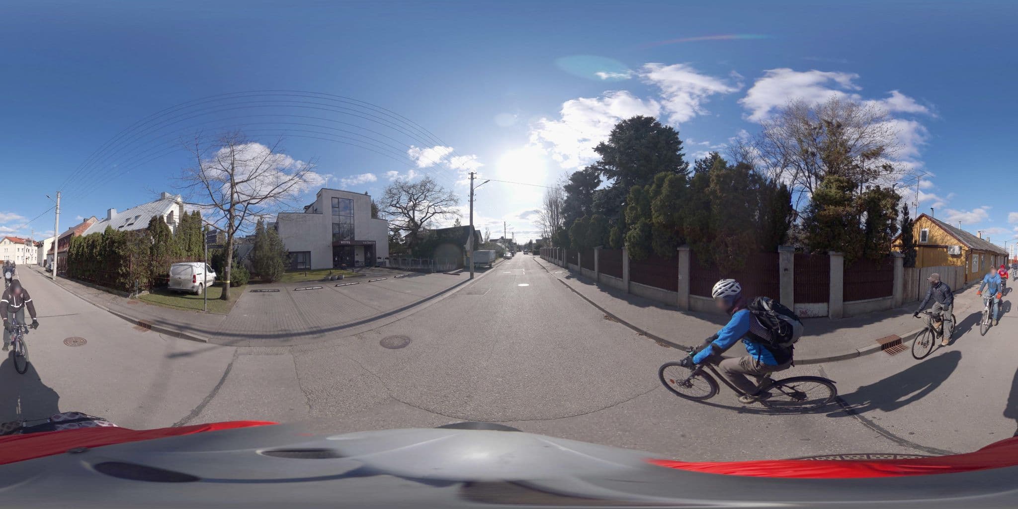 Street view near Hotel Babilonas, Kaunas — © kedas (CC BY-SA · Mapillary)