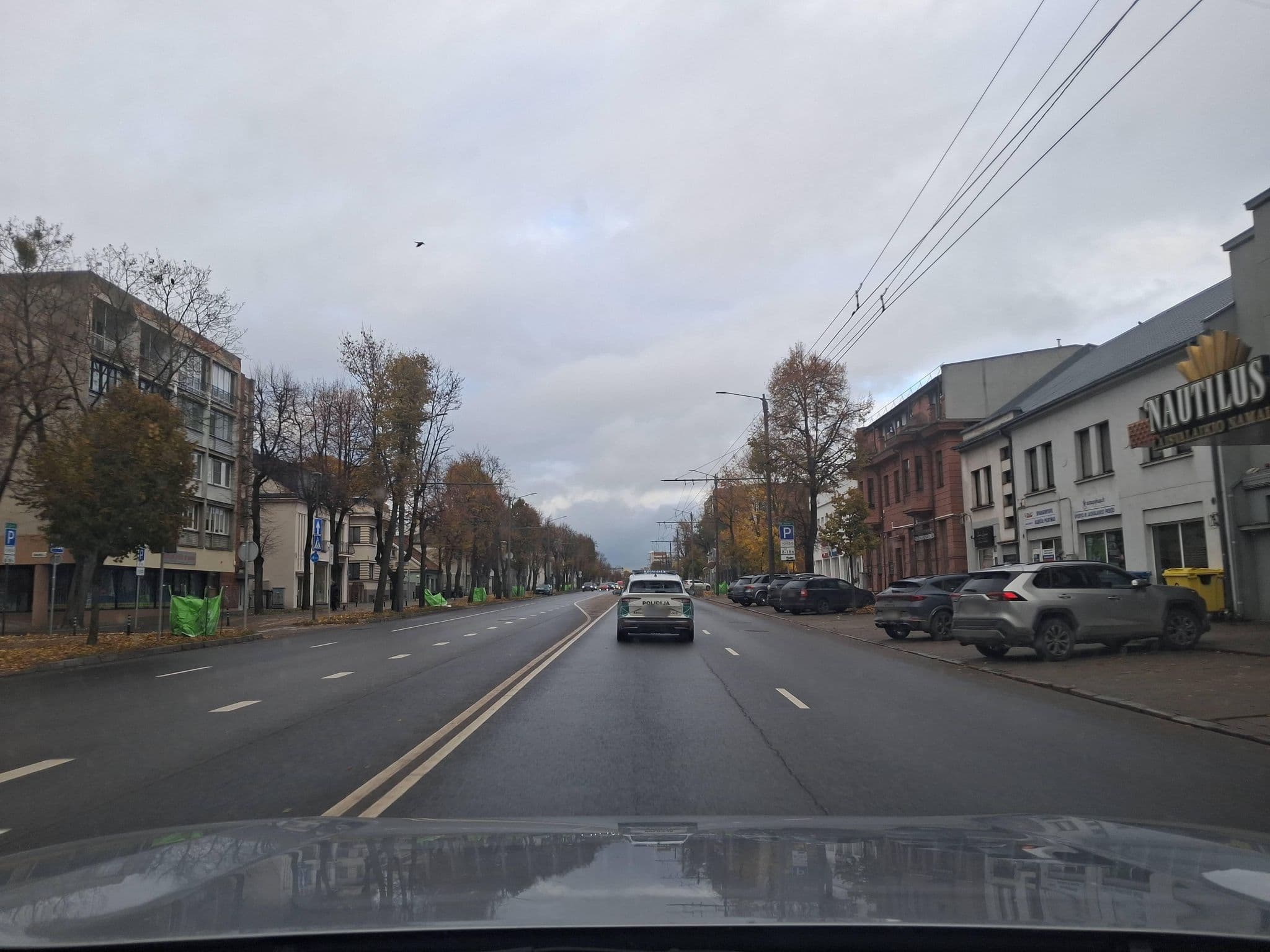 Street view near Algiro Hotel, Kaunas — © VidmantasM_Siaures (CC BY-SA · Mapillary)