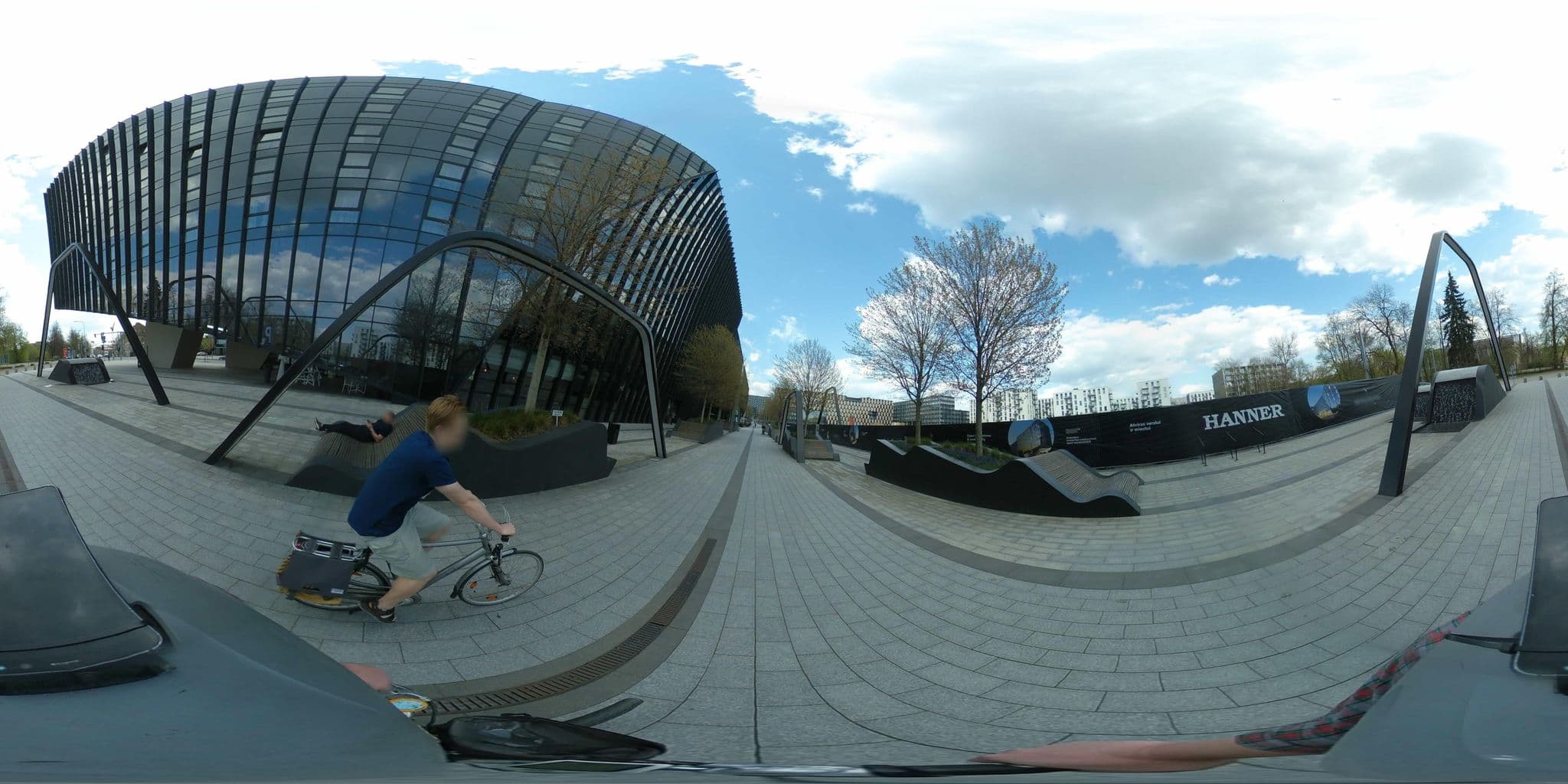 Street view near Courtyard by Marriott, Vilnius — © kedas (CC BY-SA · Mapillary)