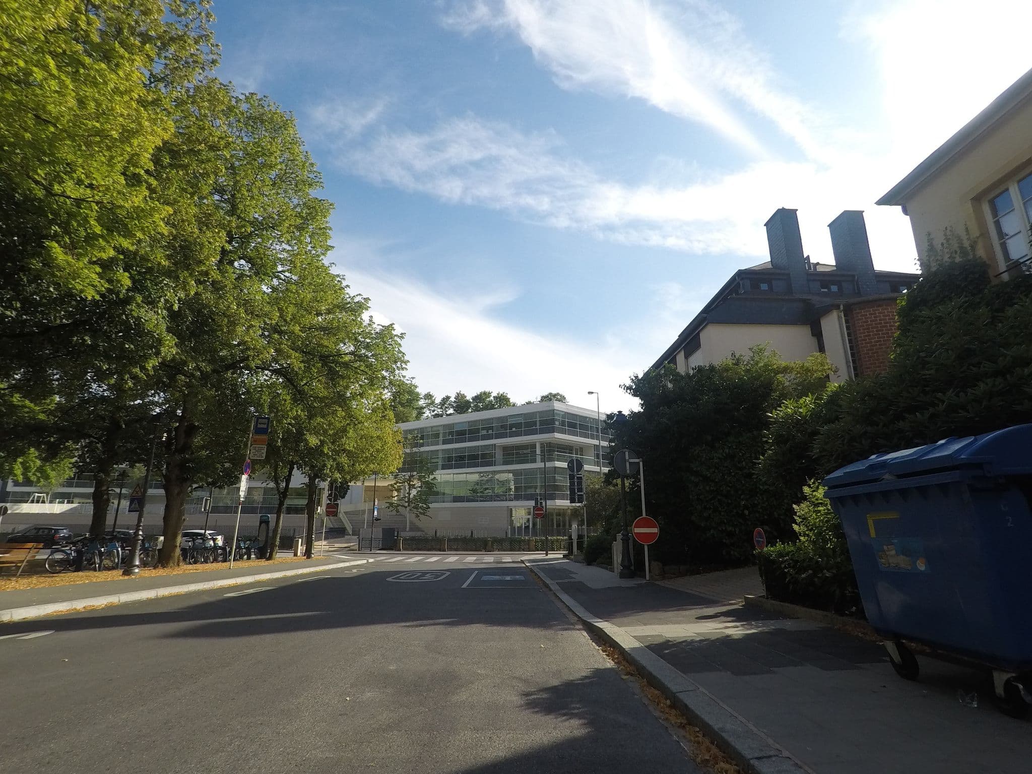 Street view near Les Jardins d’Anais, Clausen — © bcostacurta (CC BY-SA · Mapillary)