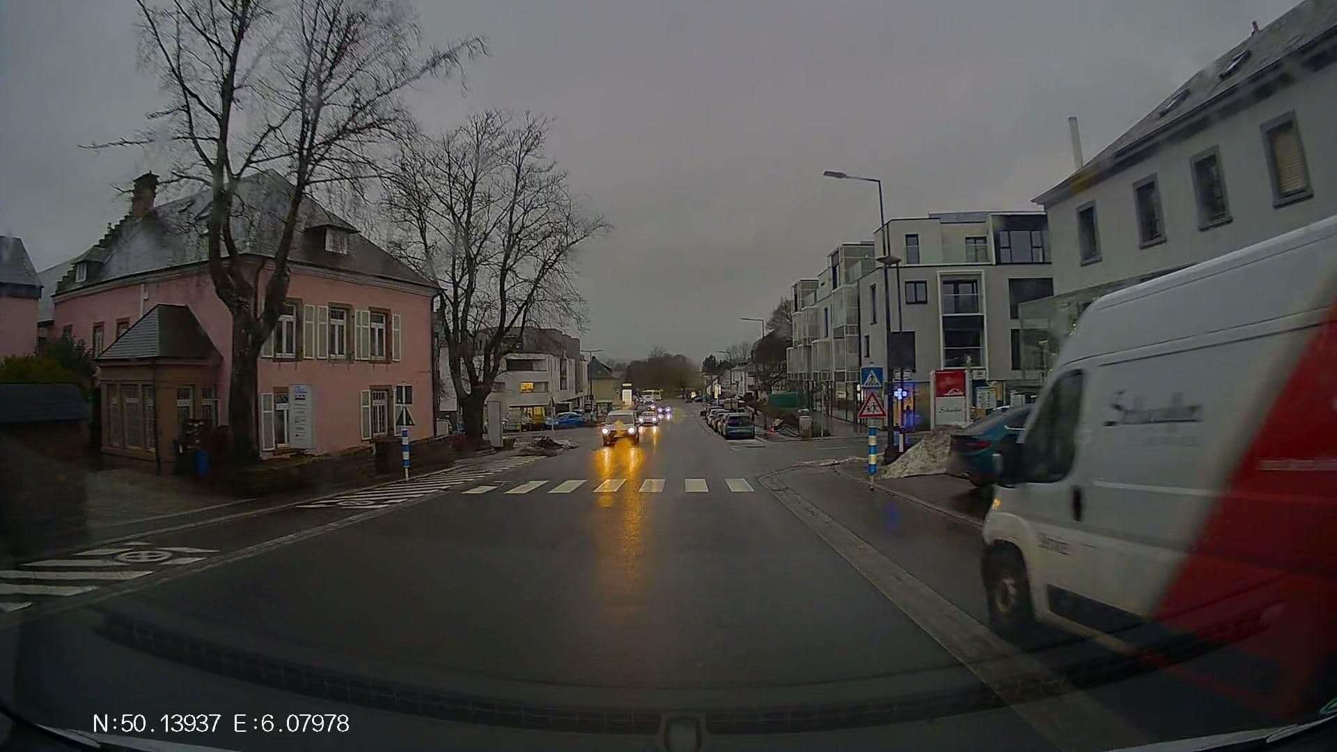 Street view near Hôtel-restaurant Belvedere Vianden SARL, Troisvierges — © Hightower- (CC BY-SA · Mapillary)