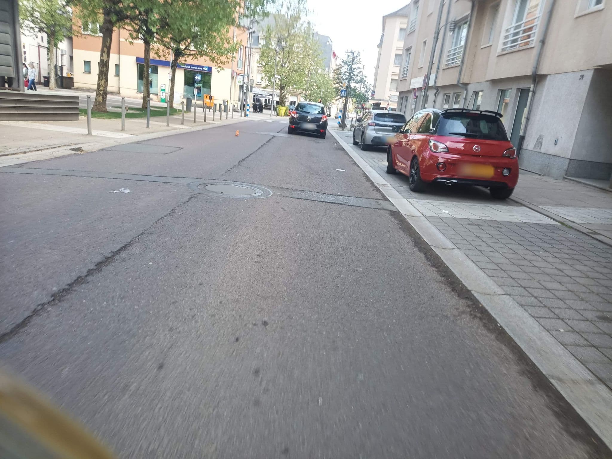 Street view near Hotel De Klenge Casino, Differdange — © connermacleod69 (CC BY-SA · Mapillary)