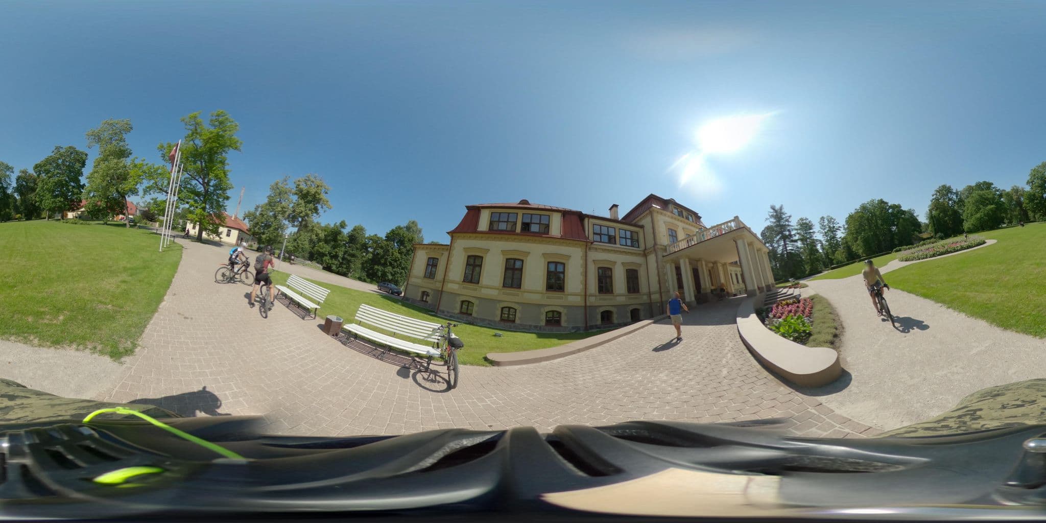 Street view near Dikļu pils, Valmiera — © ursus (CC BY-SA · Mapillary)