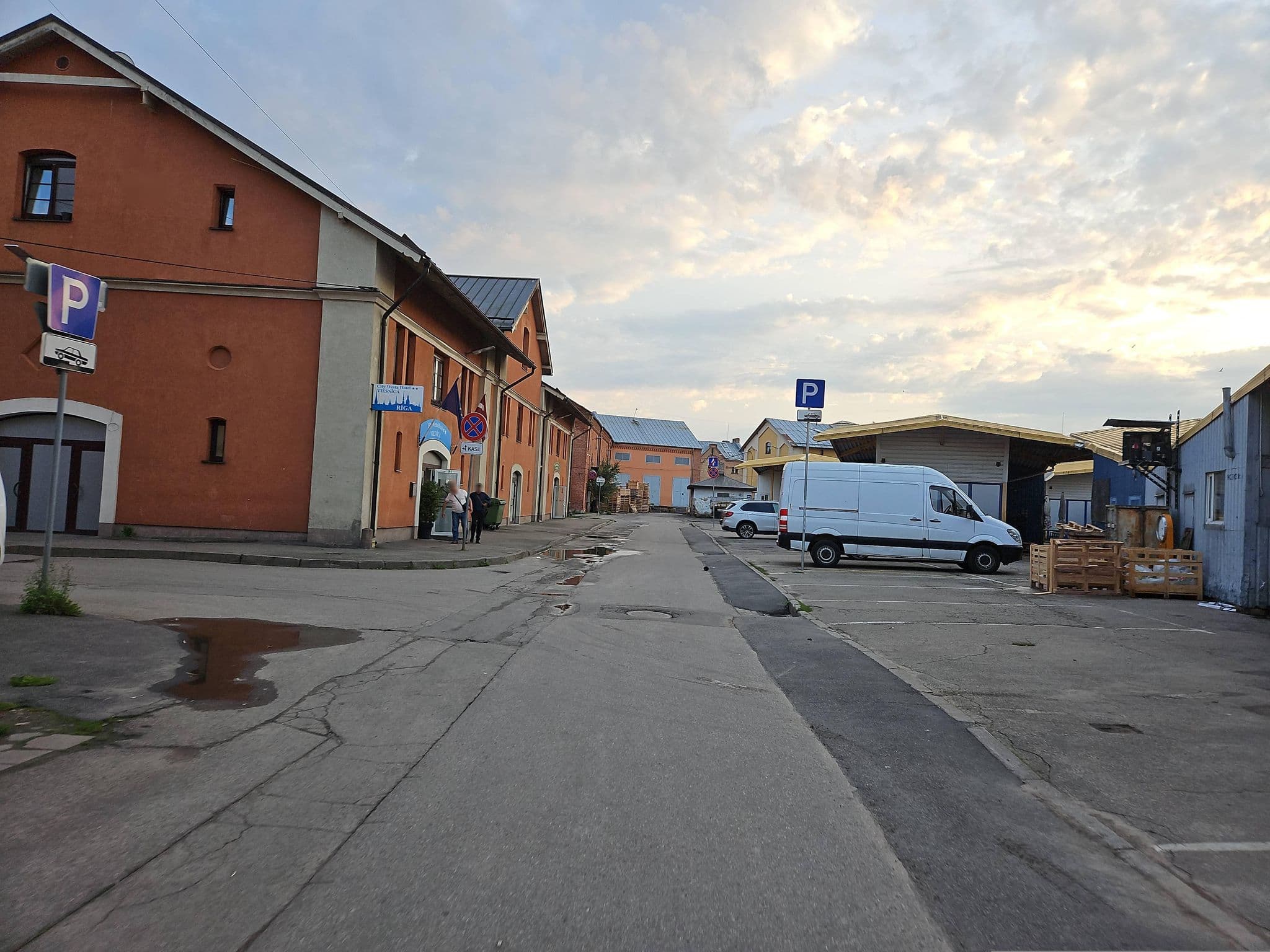 Street view near City Westa Hotel Viesnīca, Riga — © ursus (CC BY-SA · Mapillary)