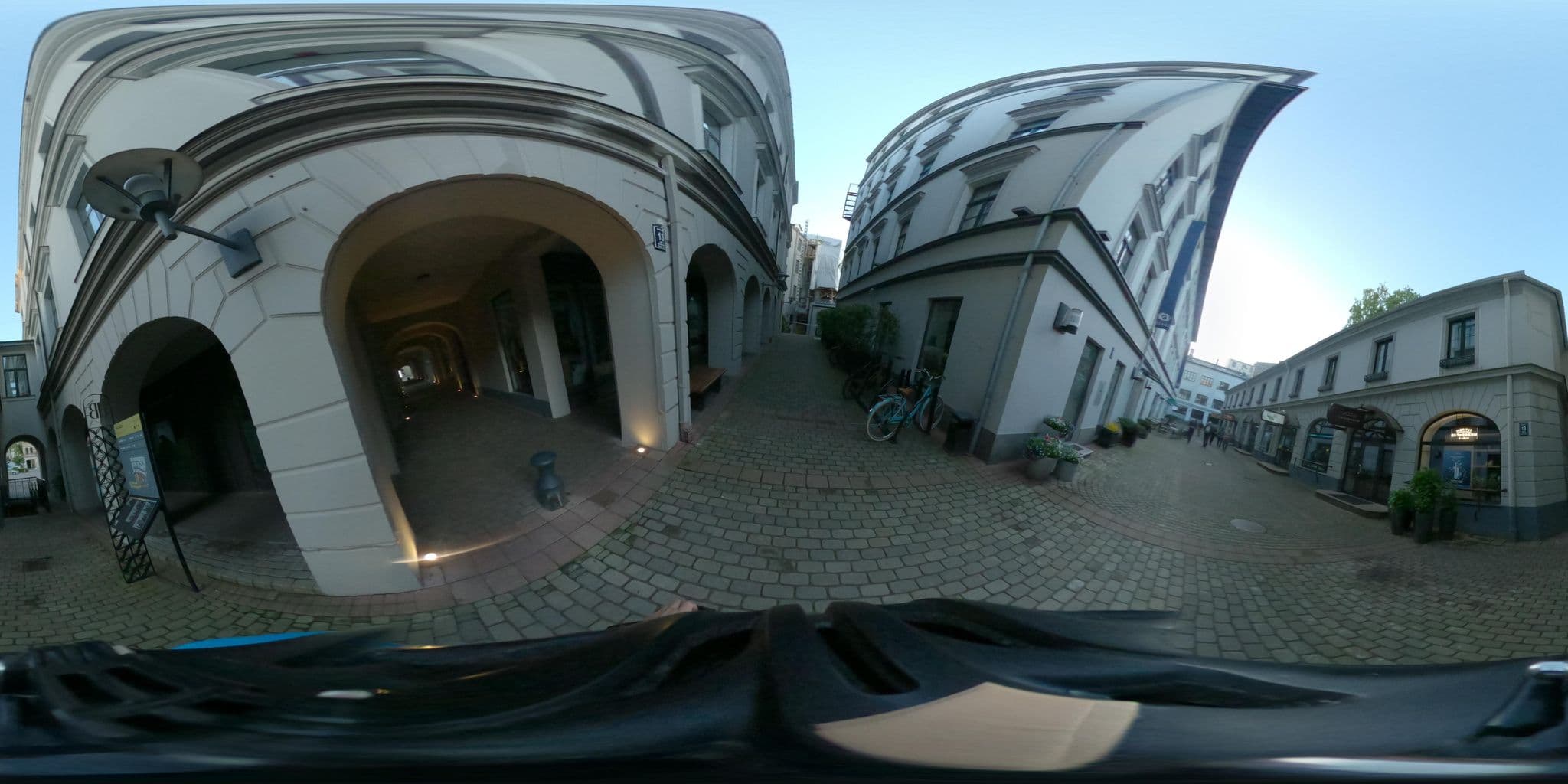 Street view near Bergs, Vecrīga — © ursus (CC BY-SA · Mapillary)