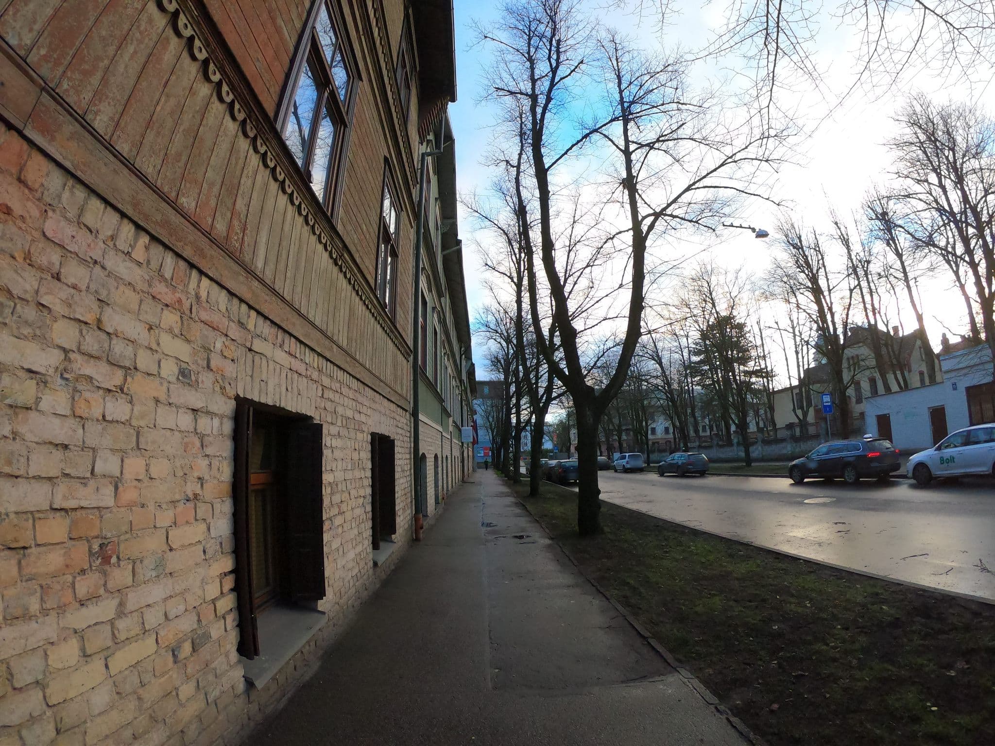 Street view near Janne Hotel, Riga — © richlv (CC BY-SA · Mapillary)