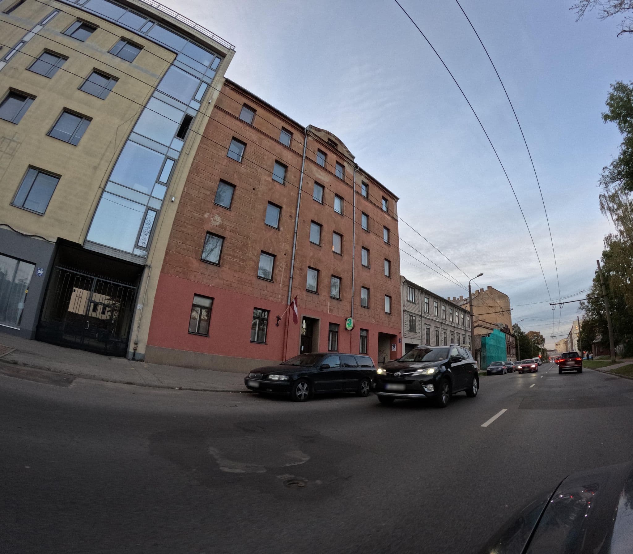 Street view near Linovo, Dārzciems — © richlv (CC BY-SA · Mapillary)