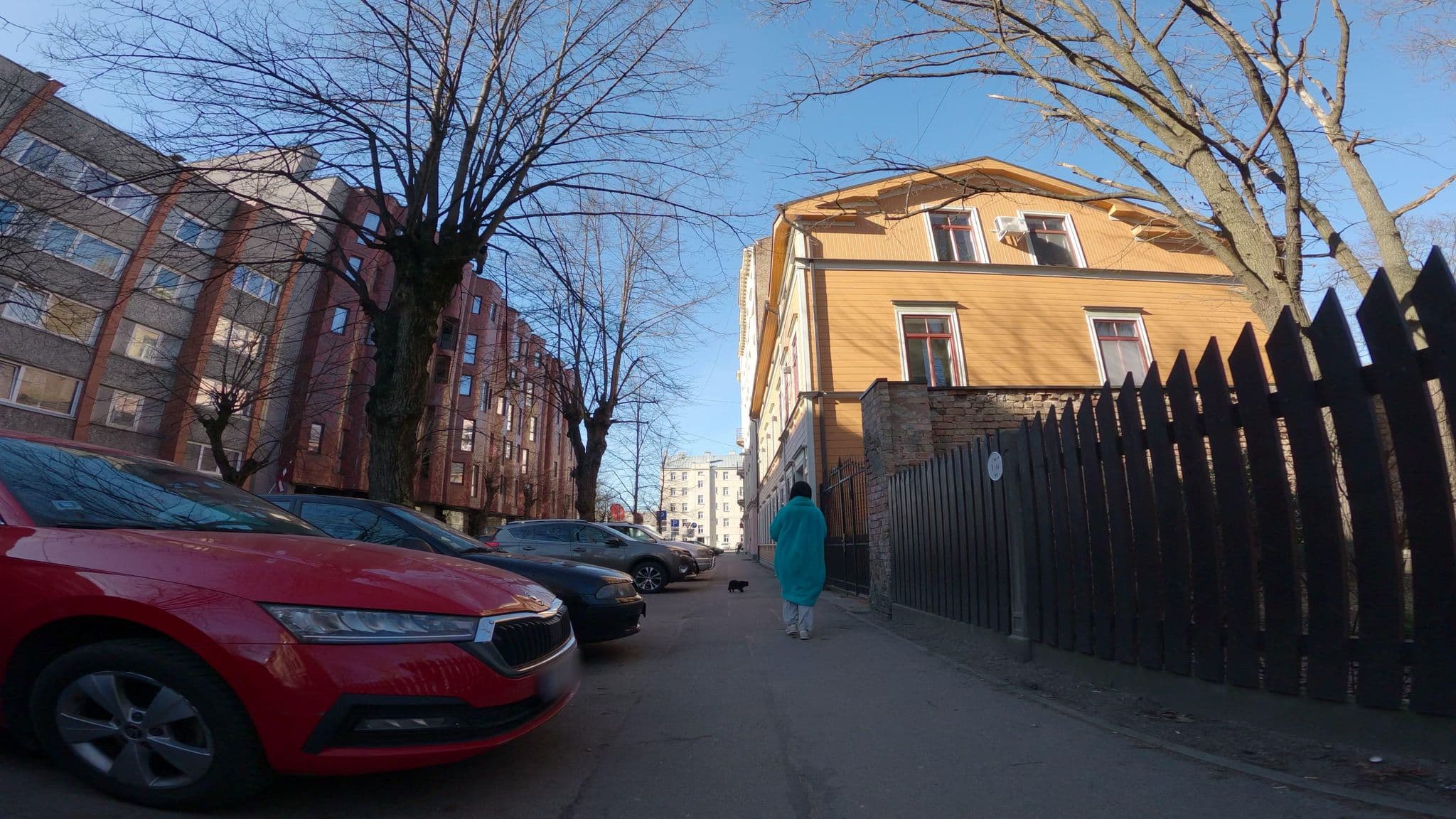 Street view near Augustine, Dārzciems — © hellphoto (CC BY-SA · Mapillary)