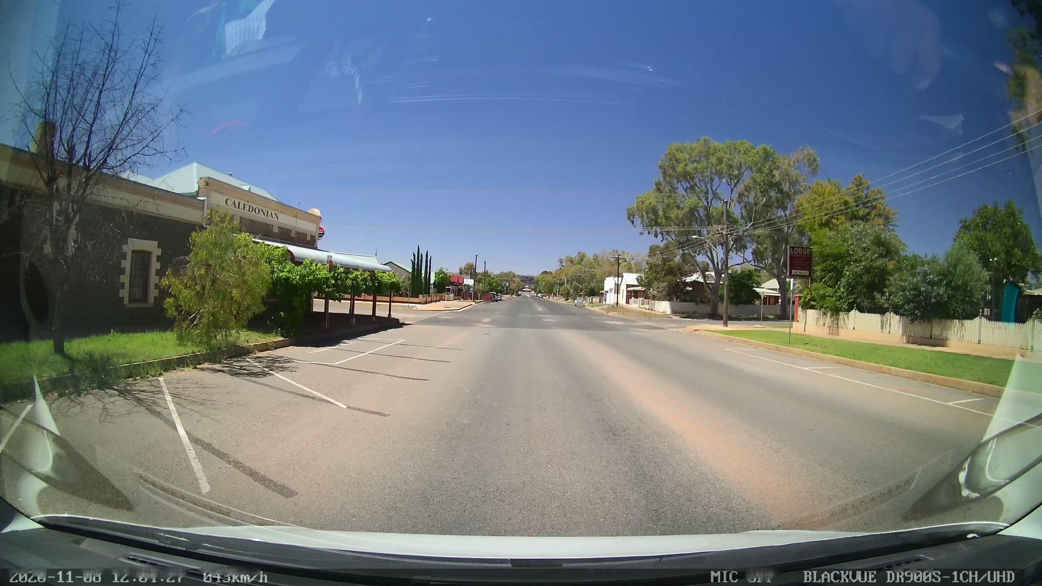 Street view near Caledonian Bed & Breakfast, Broken Hill