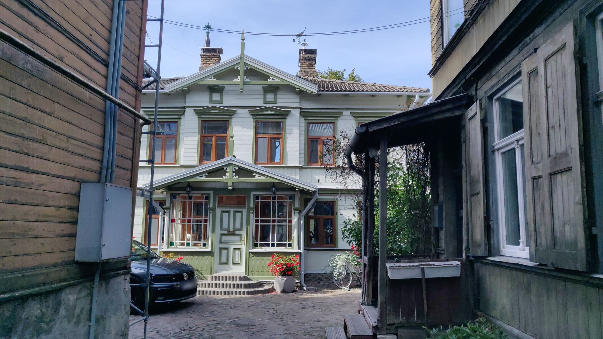 Street view near MORE Hotel, Liepāja — © jurkis (CC BY-SA · Mapillary)