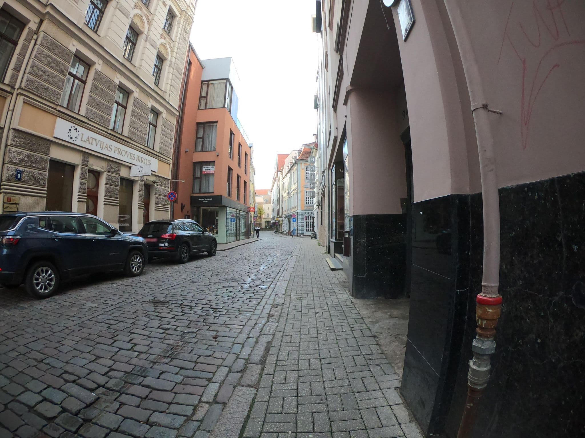 Street view near Old City Boutique Hotel, Riga — © richlv (CC BY-SA · Mapillary)