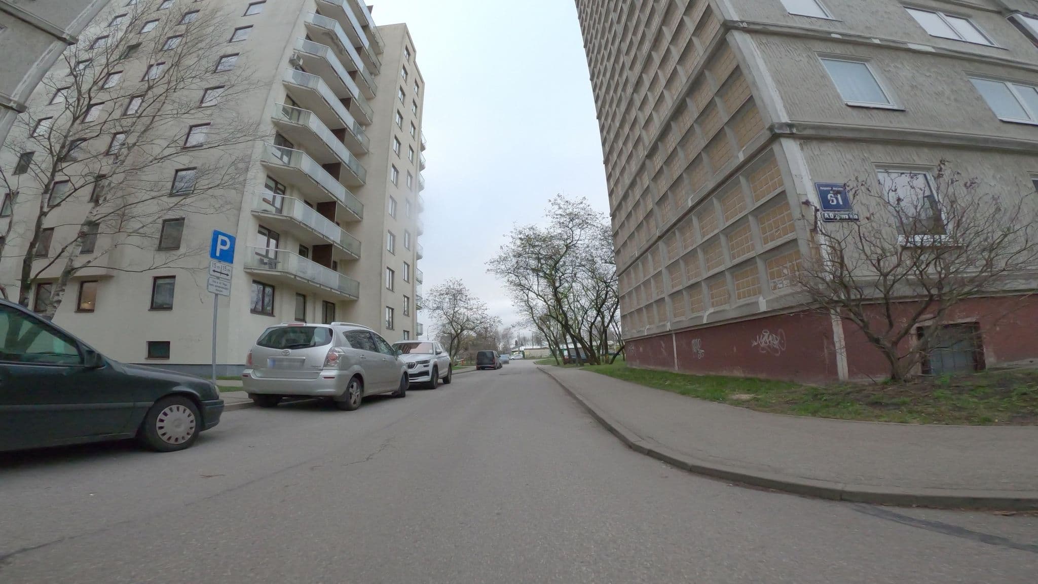 Street view near Viršu iela, Dārzciems — © hellphoto (CC BY-SA · Mapillary)