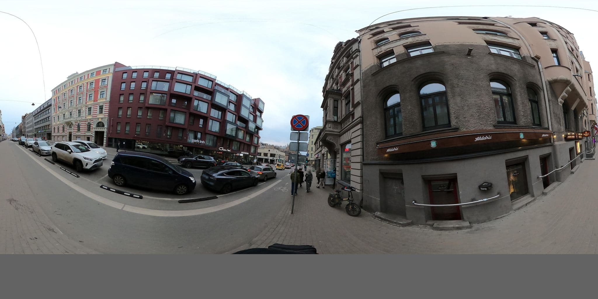 Street view near Park Inn by Radisson Residence Riga Barona, Vecrīga — © richlv (CC BY-SA · Mapillary)