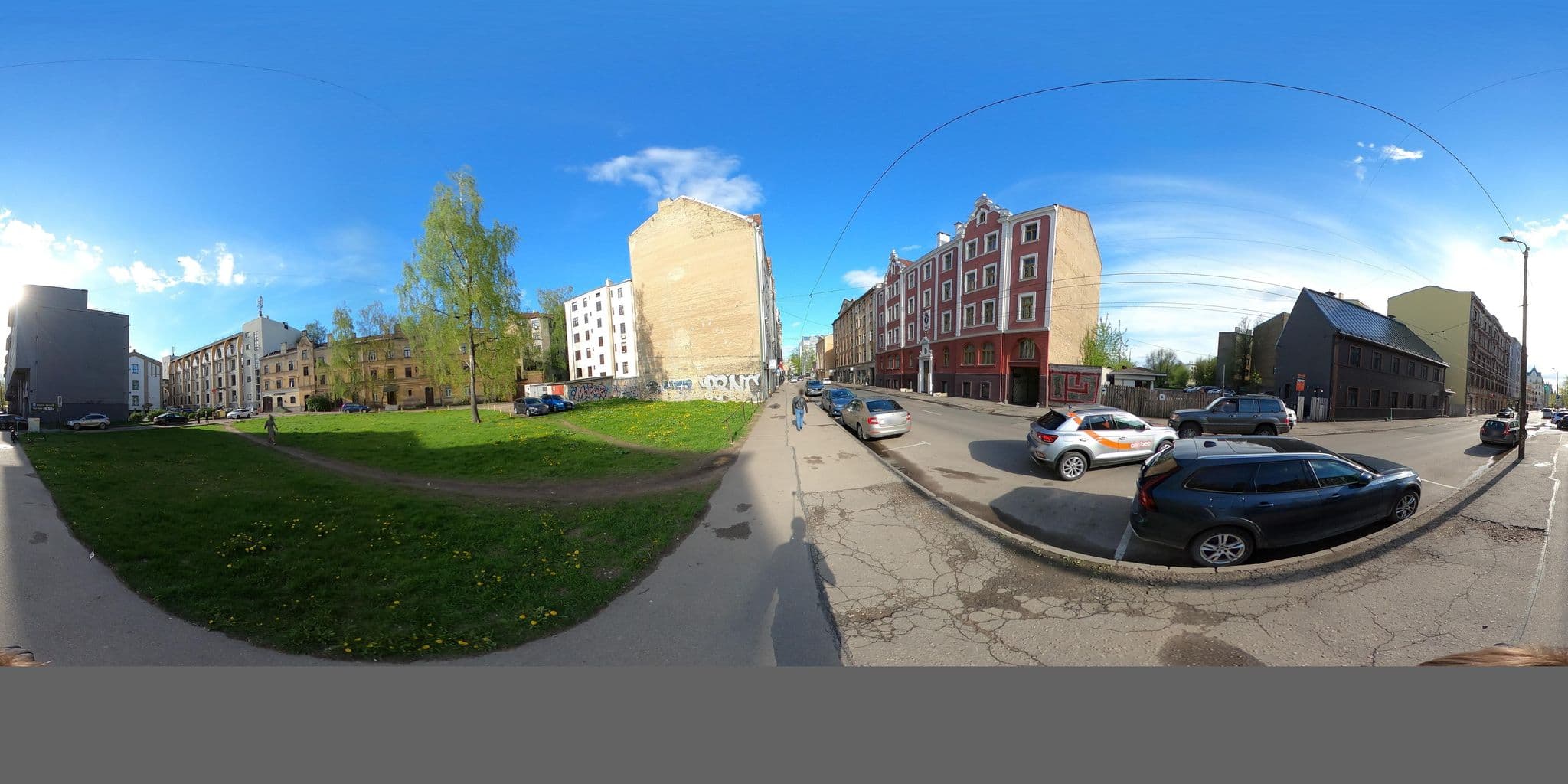 Street view near Salve, Riga — © richlv (CC BY-SA · Mapillary)