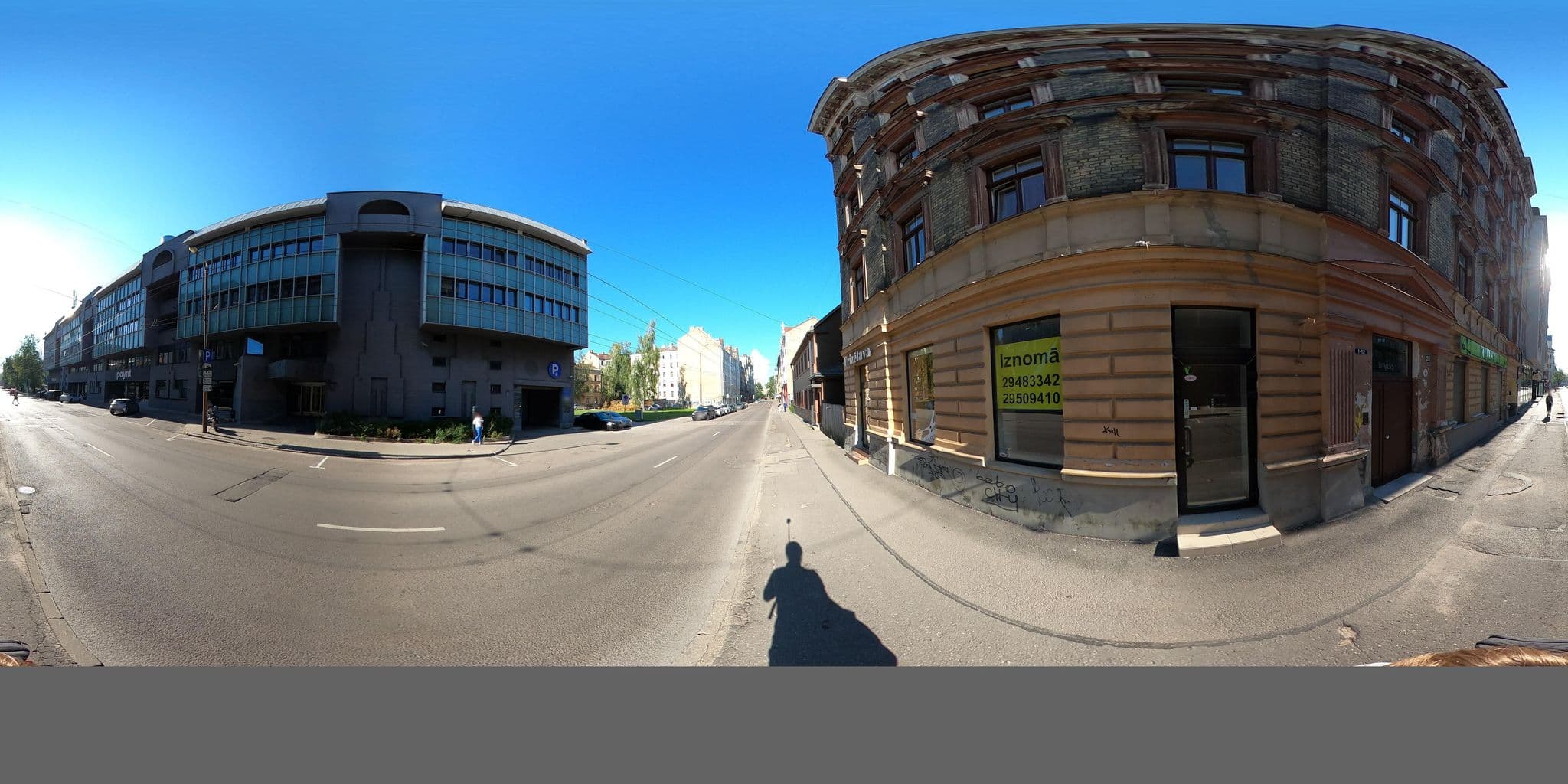 Street view near PatefonRooms, Riga — © richlv (CC BY-SA · Mapillary)