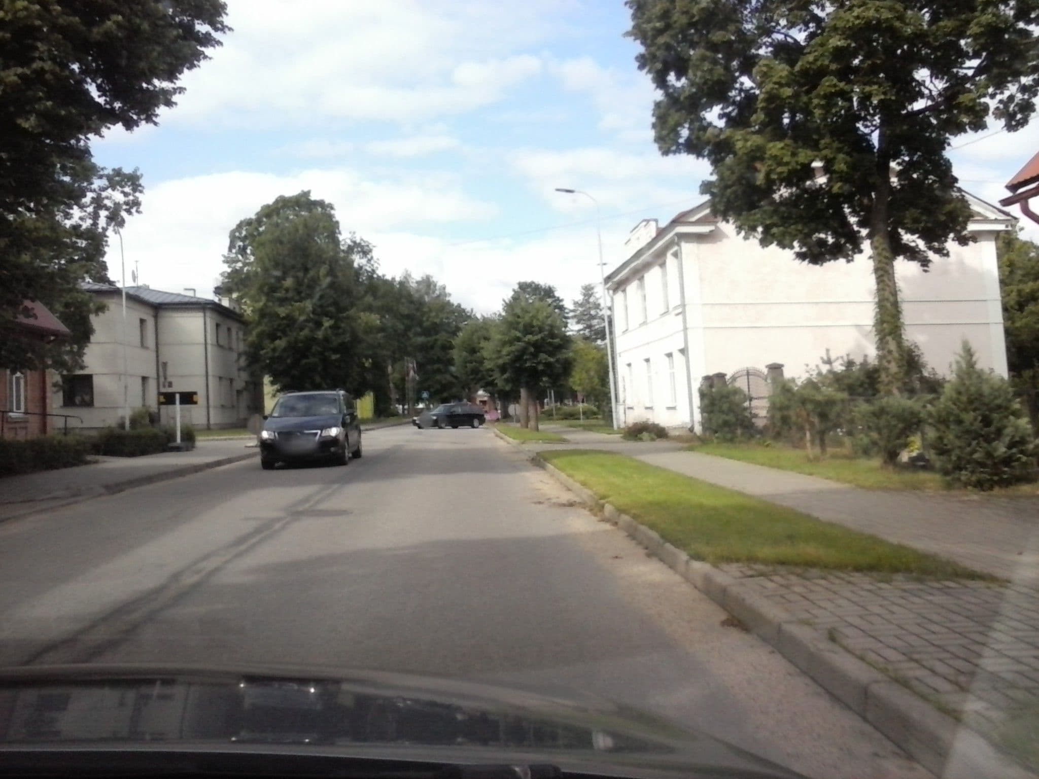 Street view near Latvian Red Cross, Valka — © black (CC BY-SA · Mapillary)