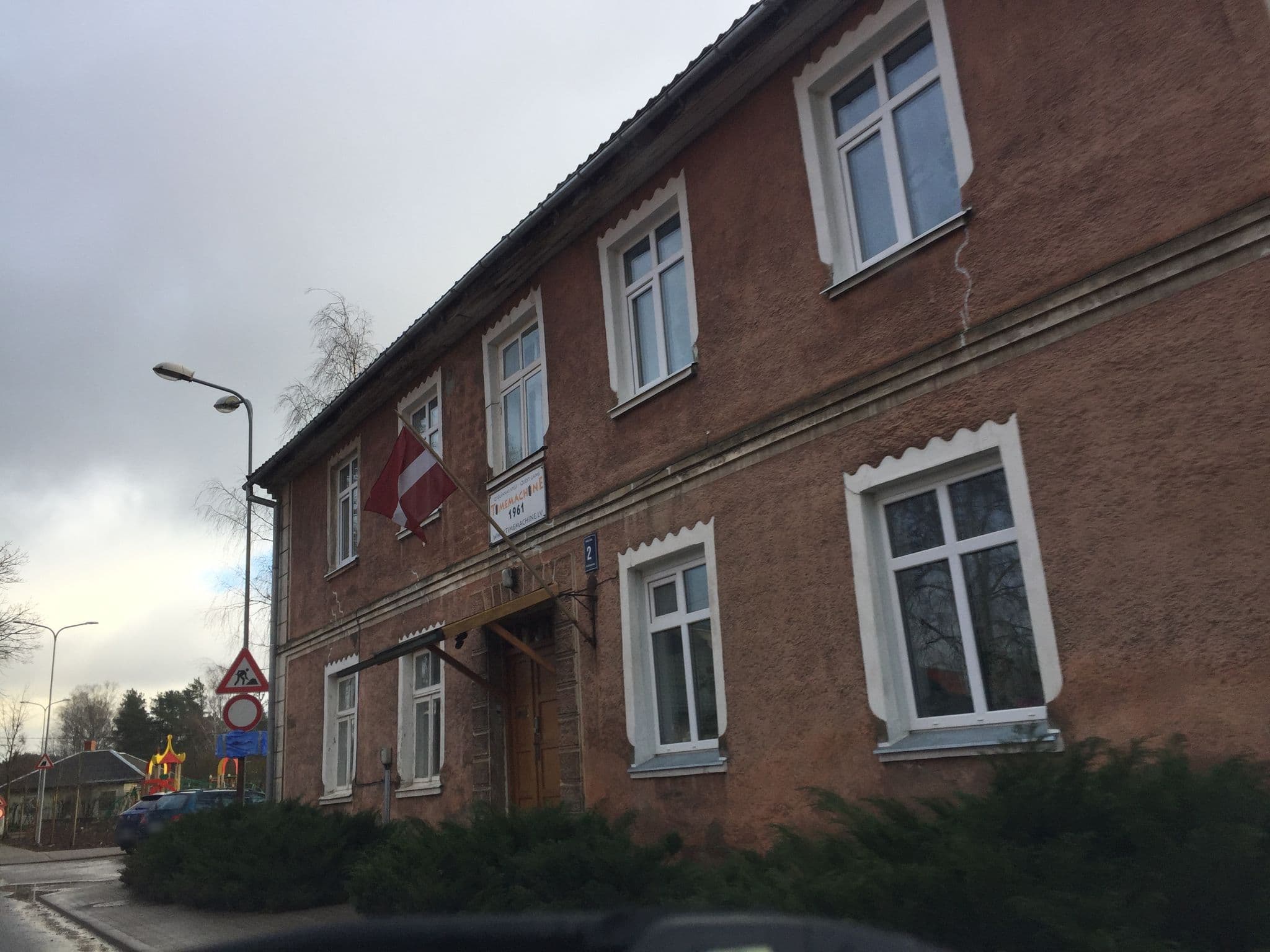 Street view near Timemachine Apartment, Valmiera — © richlv (CC BY-SA · Mapillary)