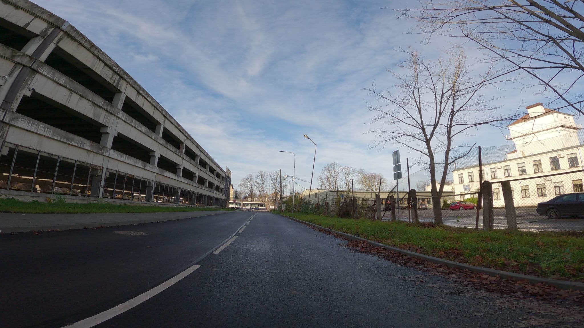 Street view near Tower hostel, Čiekurkalns — © hellphoto (CC BY-SA · Mapillary)