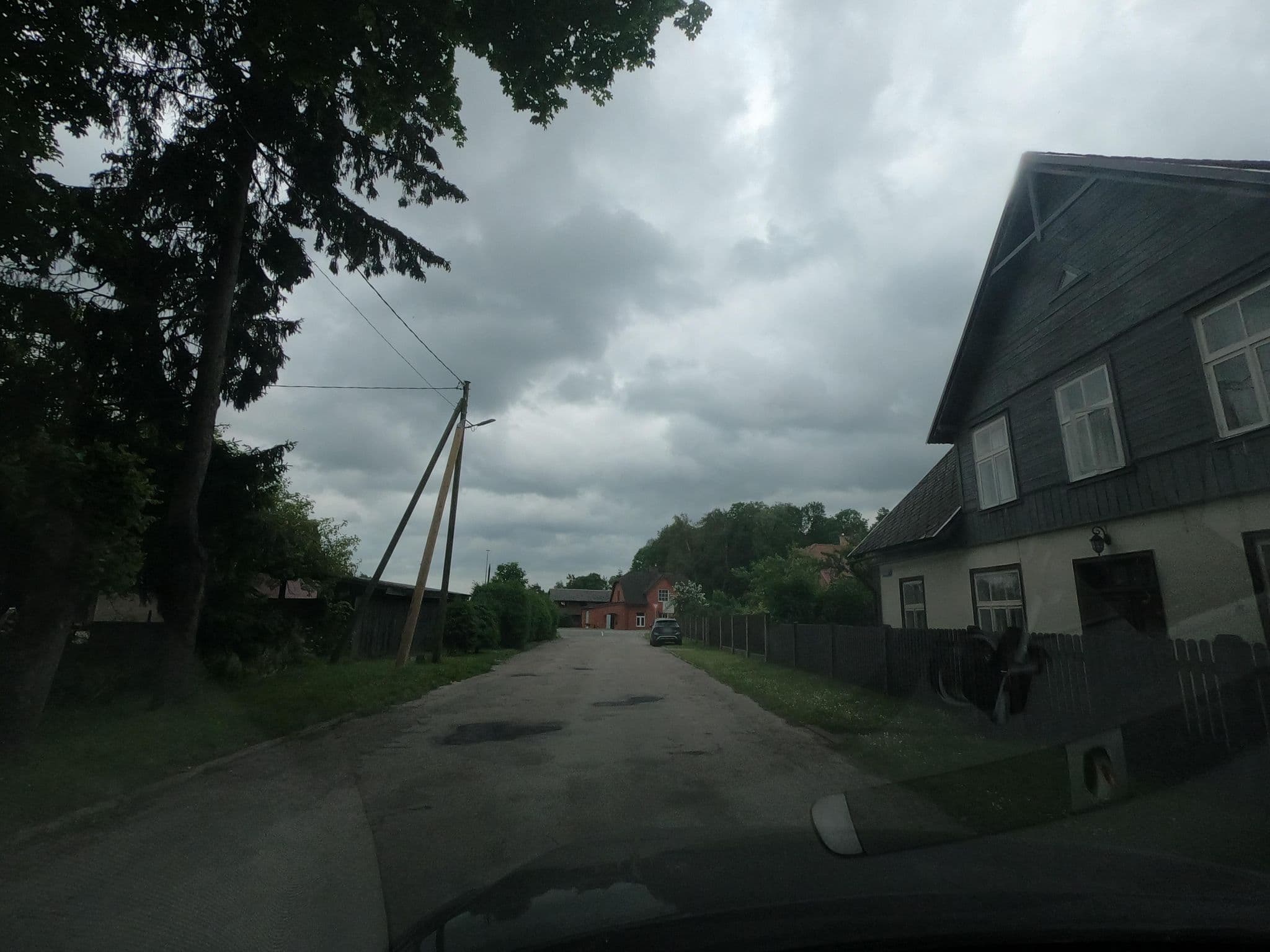 Street view near Viesu nams "Kalēju māja", Vecumnieki — © ursus (CC BY-SA · Mapillary)