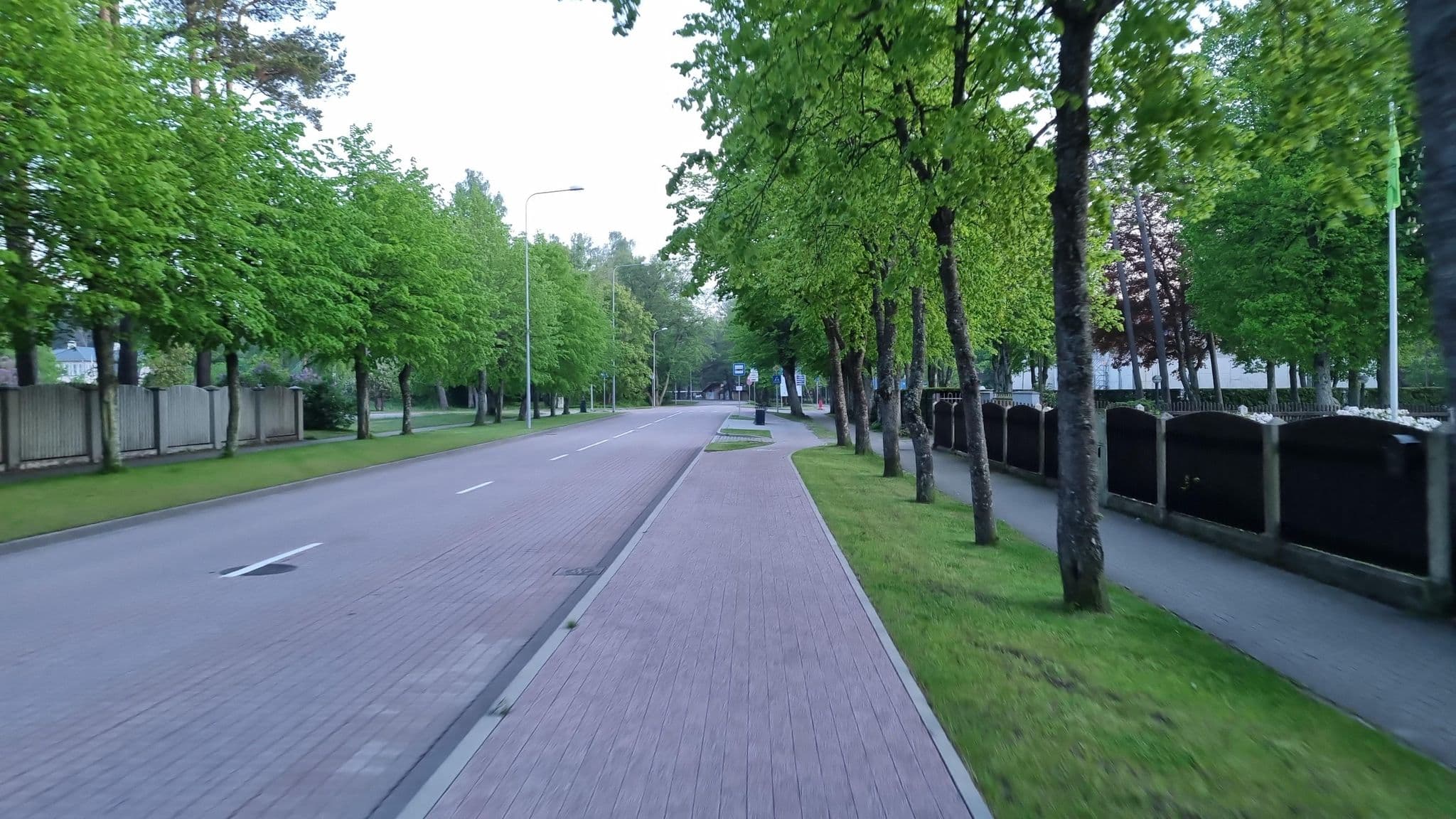 Street view near Villa "Leonardo", Ventspils — © ursus (CC BY-SA · Mapillary)