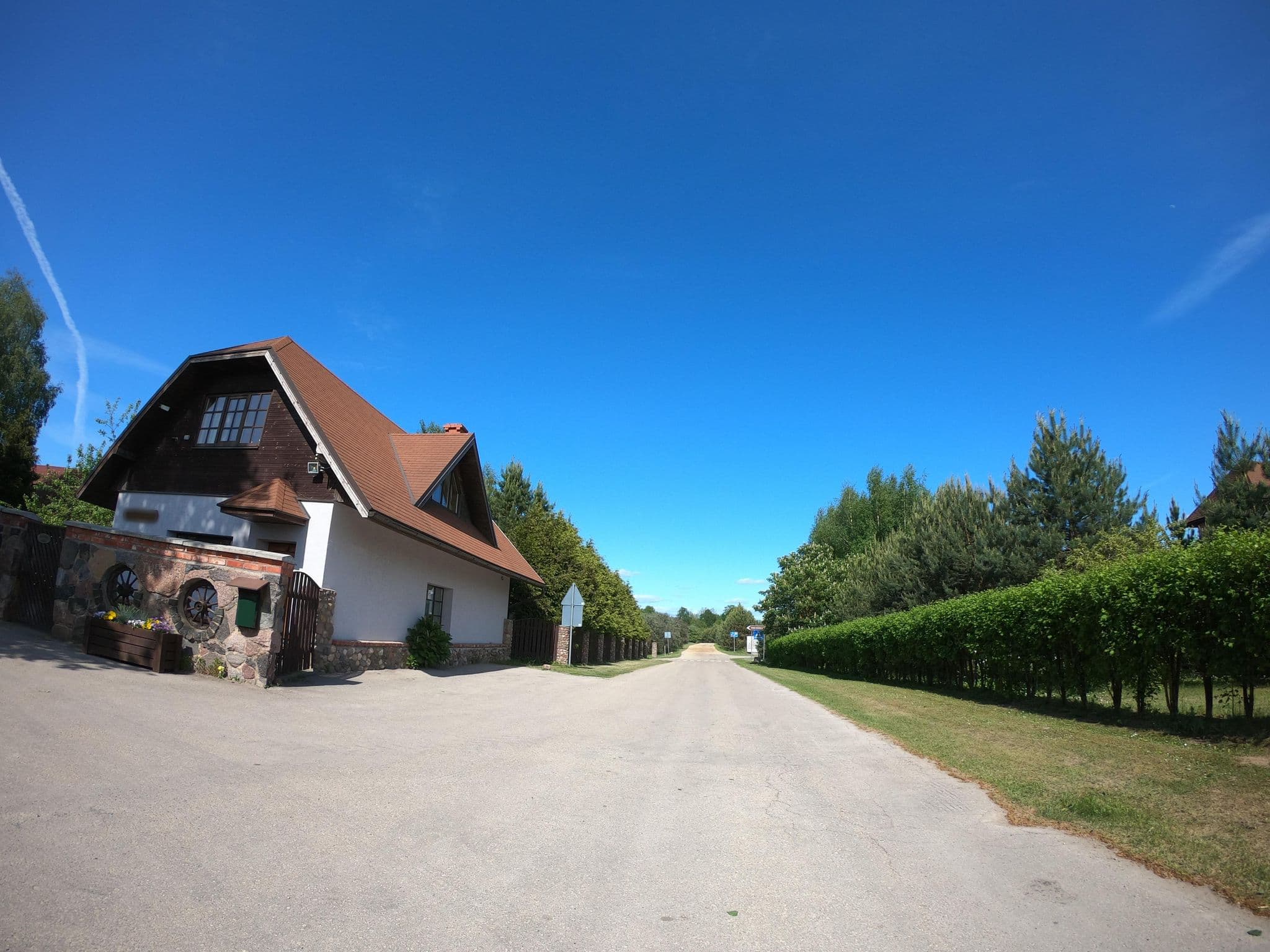 Street view near Četri vēji, Ogre — © richlv (CC BY-SA · Mapillary)
