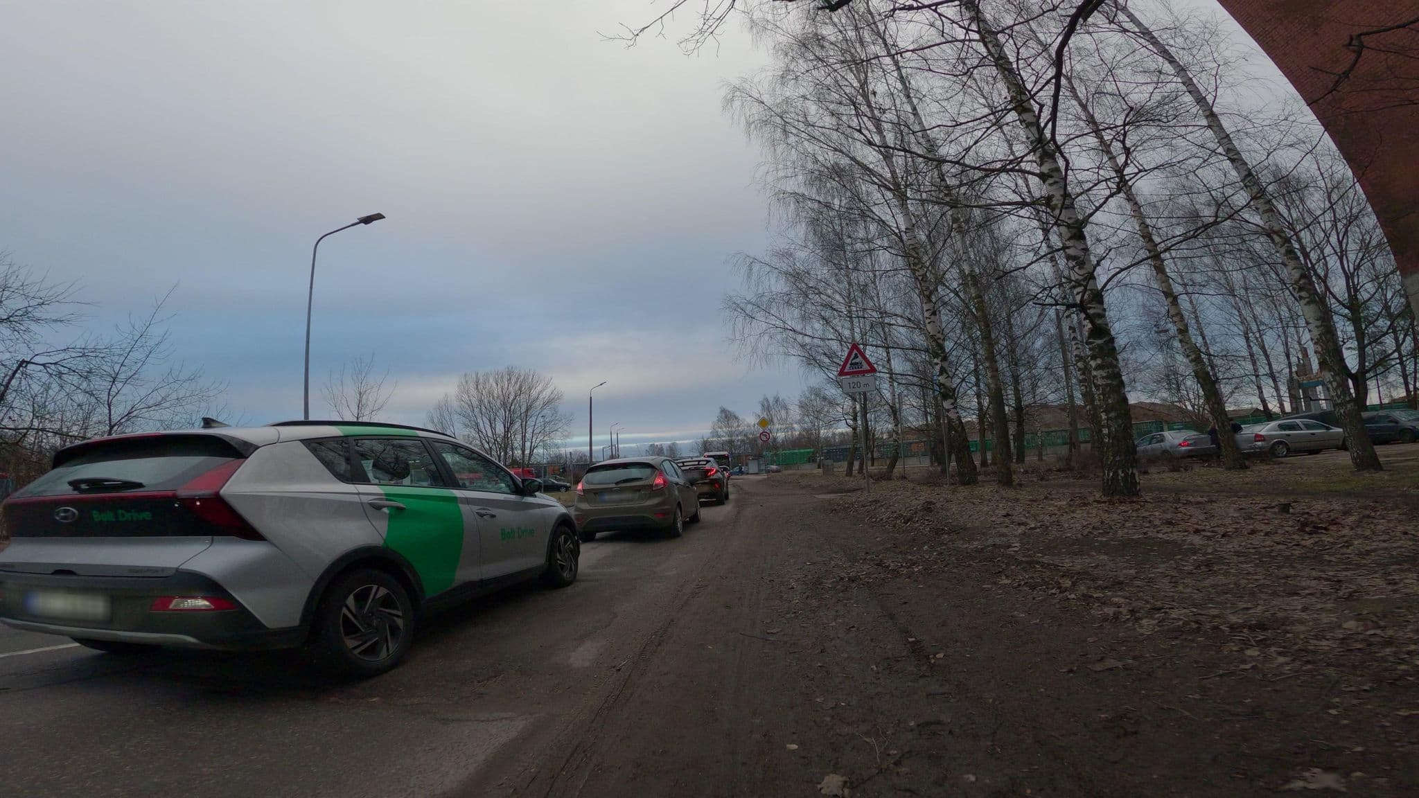Street view near Dienesta viesnīca, Jaunciems — © hellphoto (CC BY-SA · Mapillary)