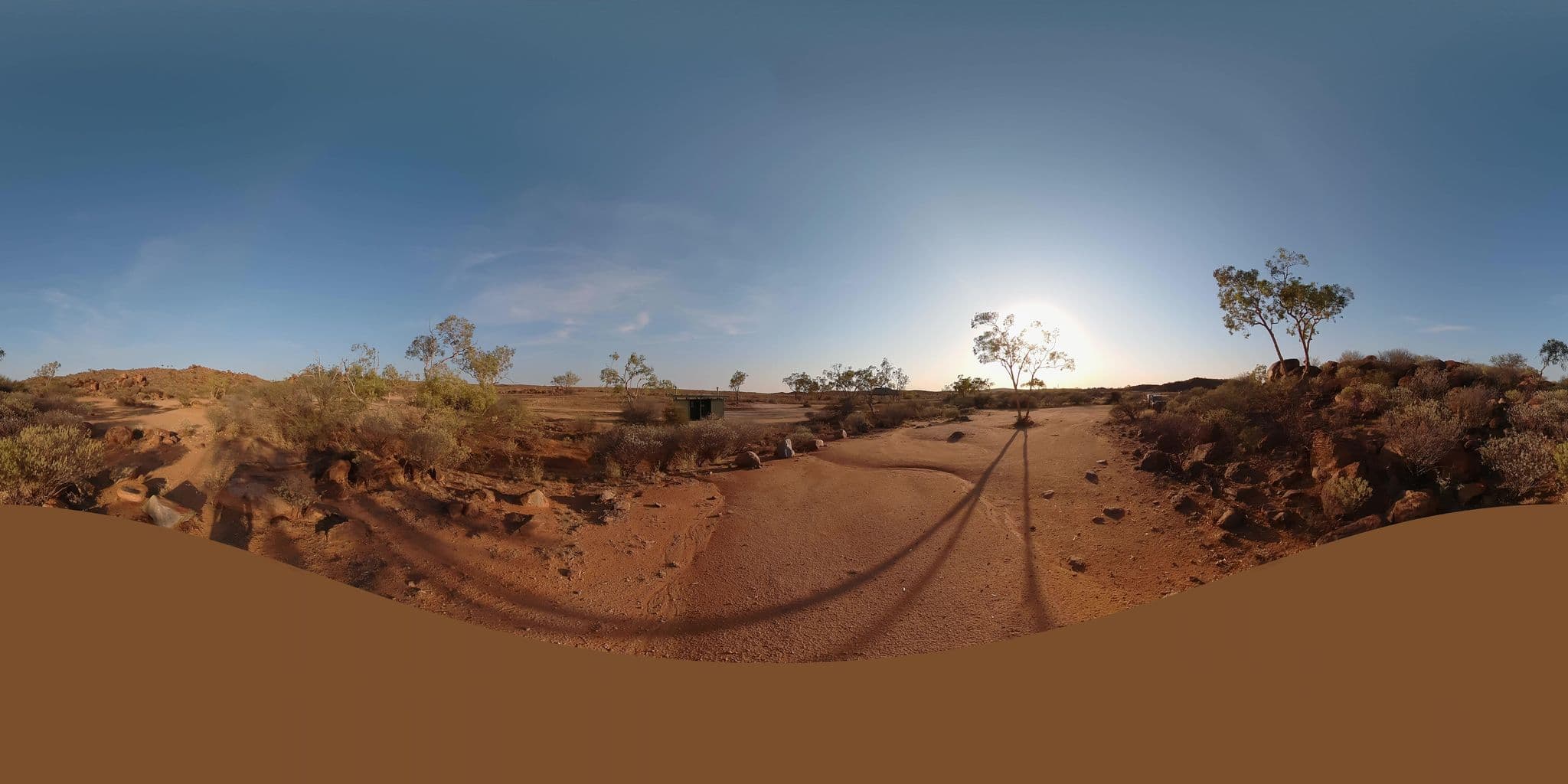 Street view near Dead Horse Gully Campground, Broken Hill
