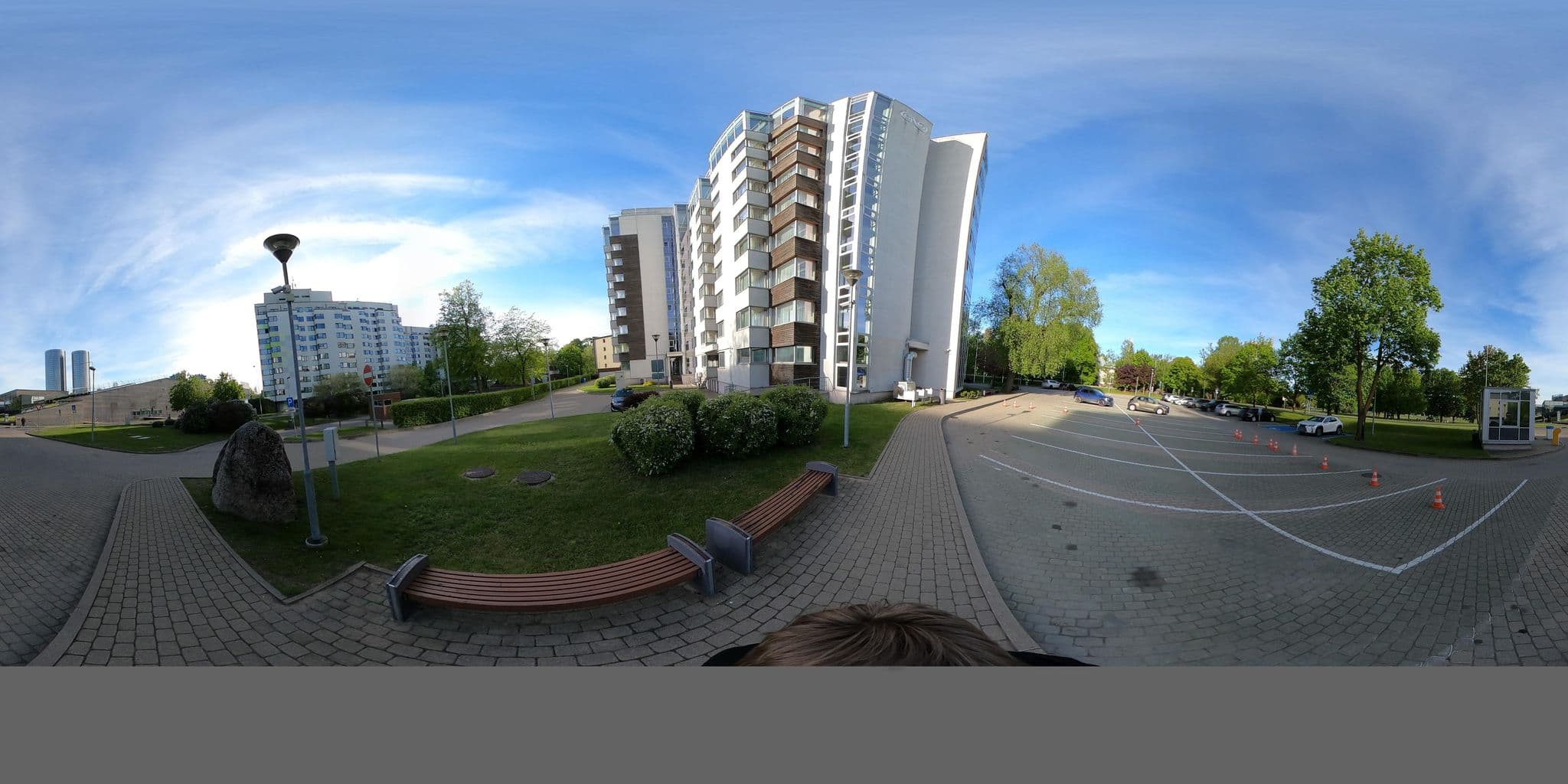 Street view near Islande Hotel, Vecrīga — © richlv (CC BY-SA · Mapillary)