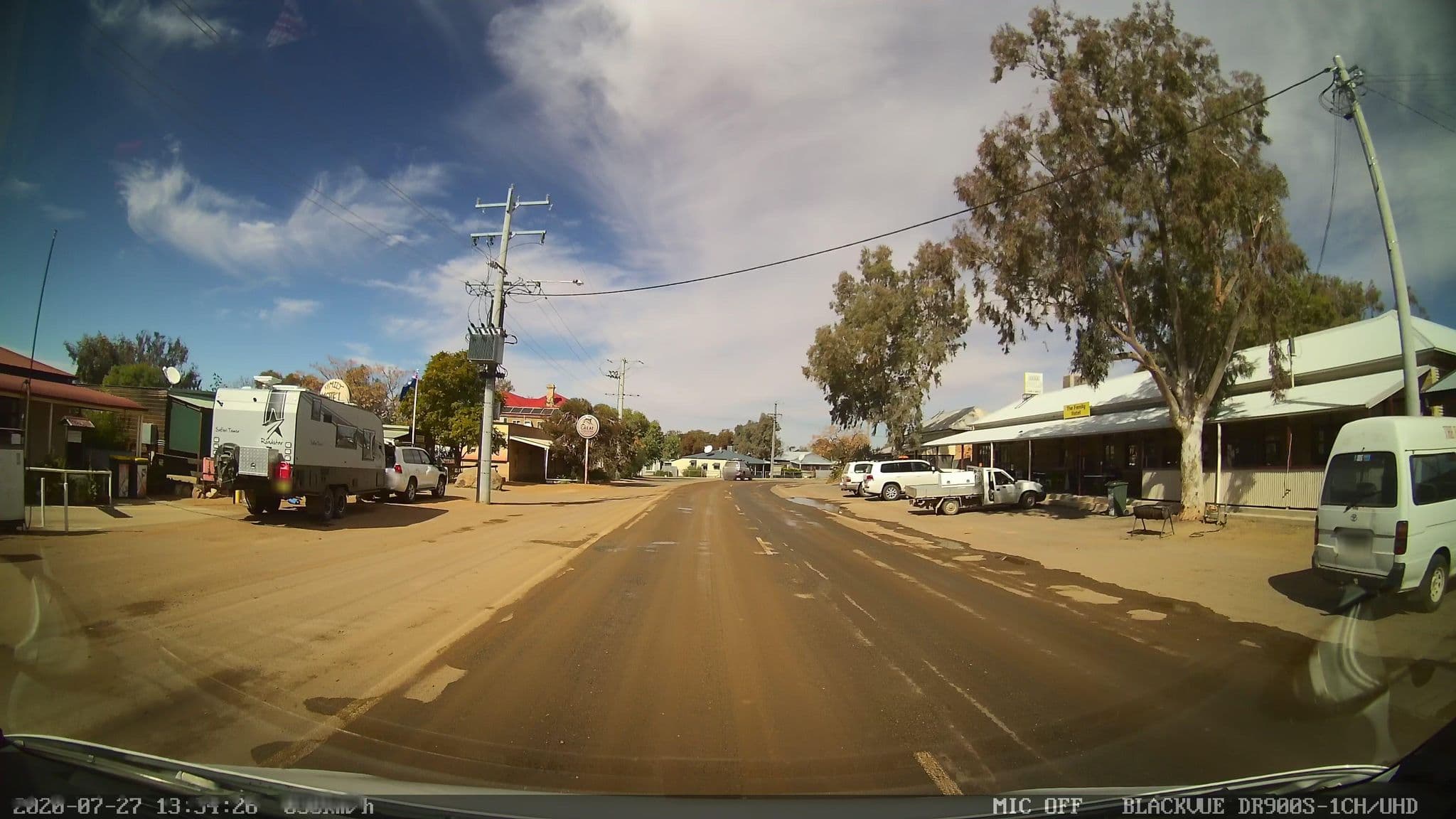 Street view near Family Lodge Motel, Broken Hill