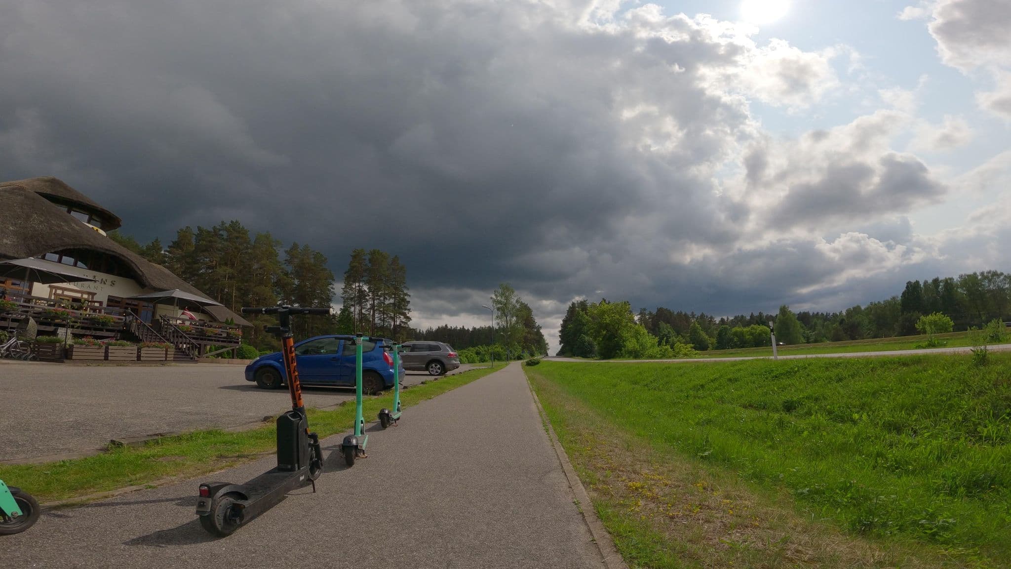Street view near Port Hotel, Ādaži — © hellphoto (CC BY-SA · Mapillary)