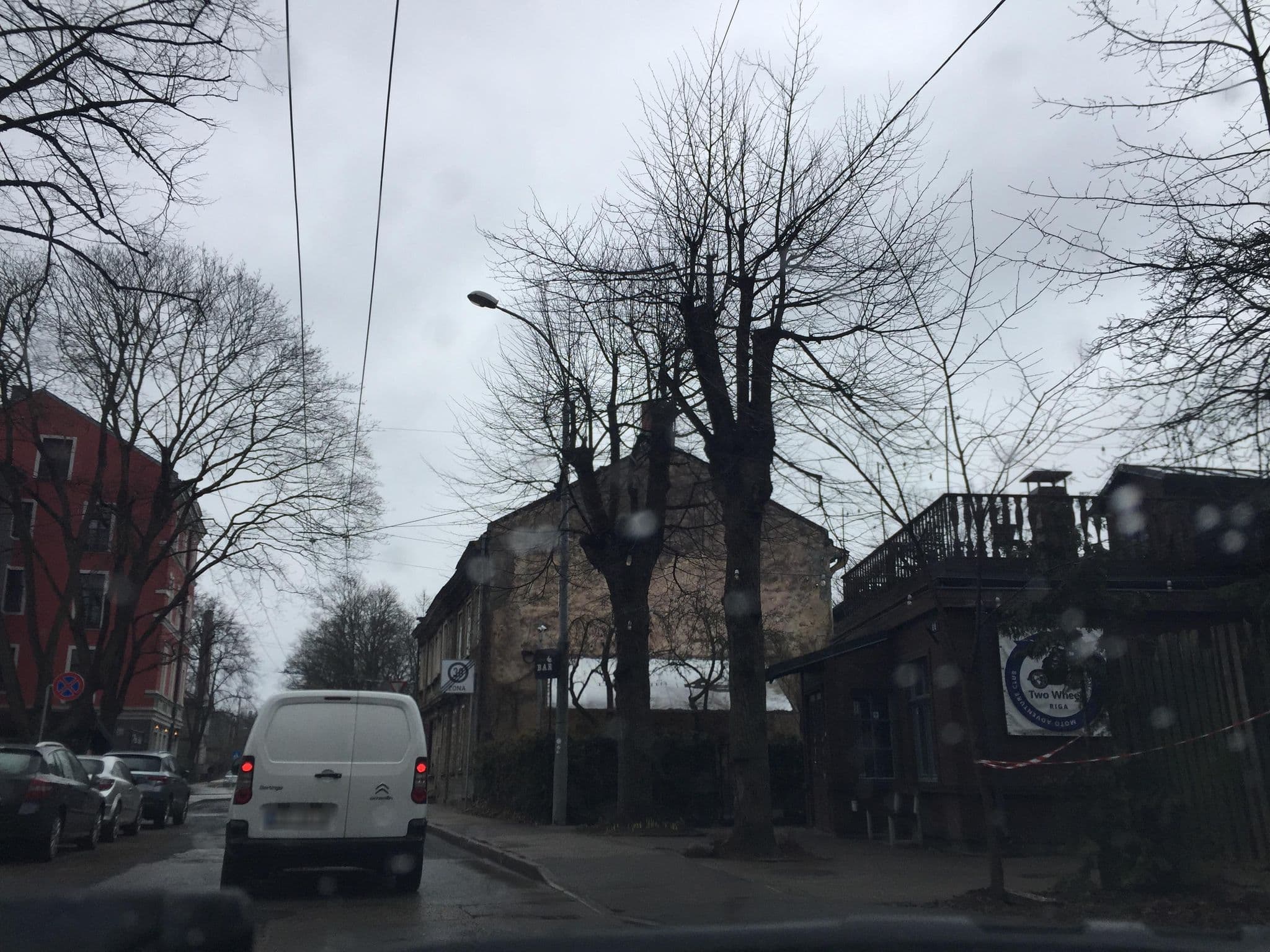 Street view near Two Wheels, Vecrīga — © richlv (CC BY-SA · Mapillary)