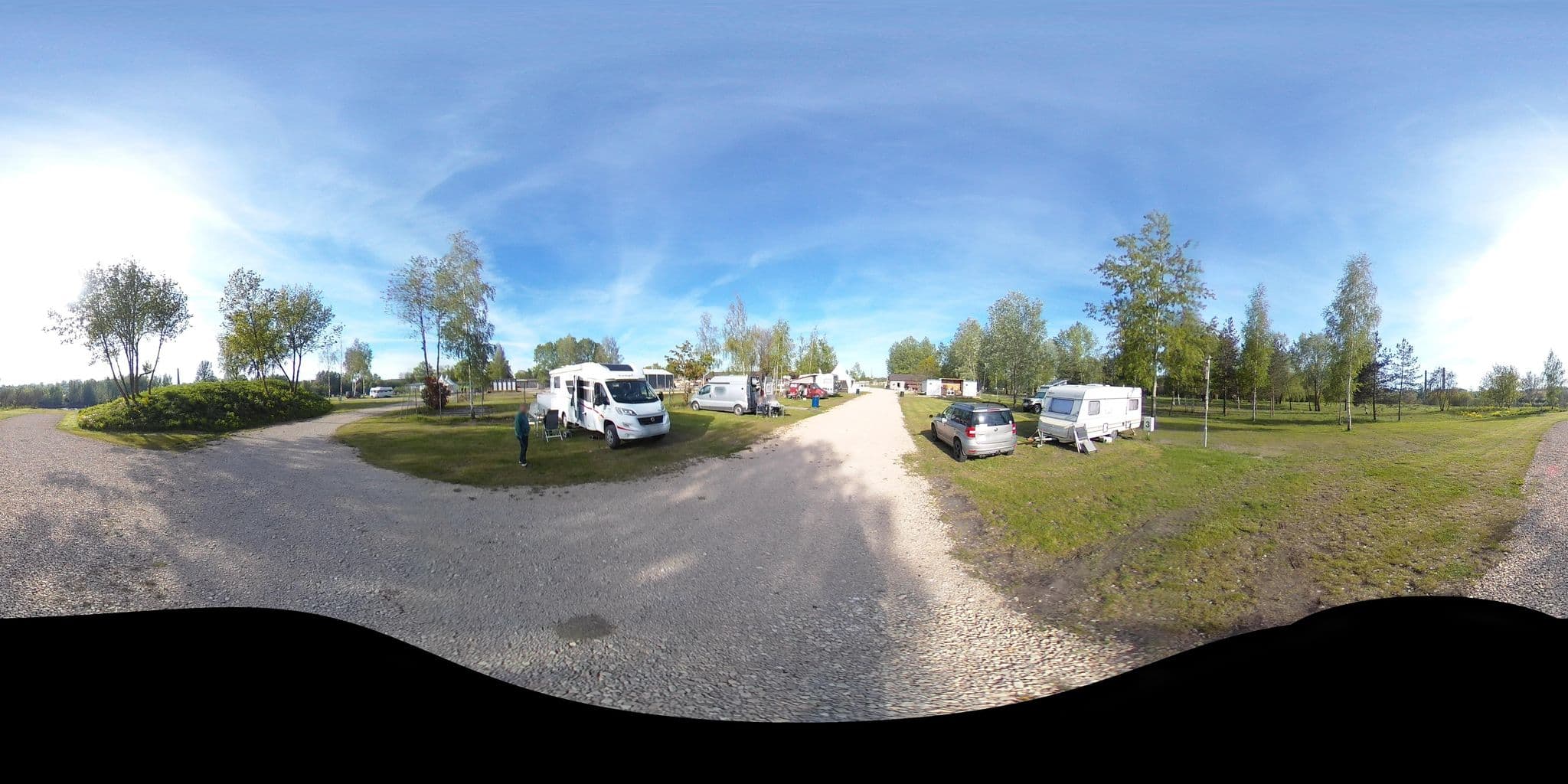 Street view near Riverside kempings, Vecrīga — © AmOosm (CC BY-SA · Mapillary)
