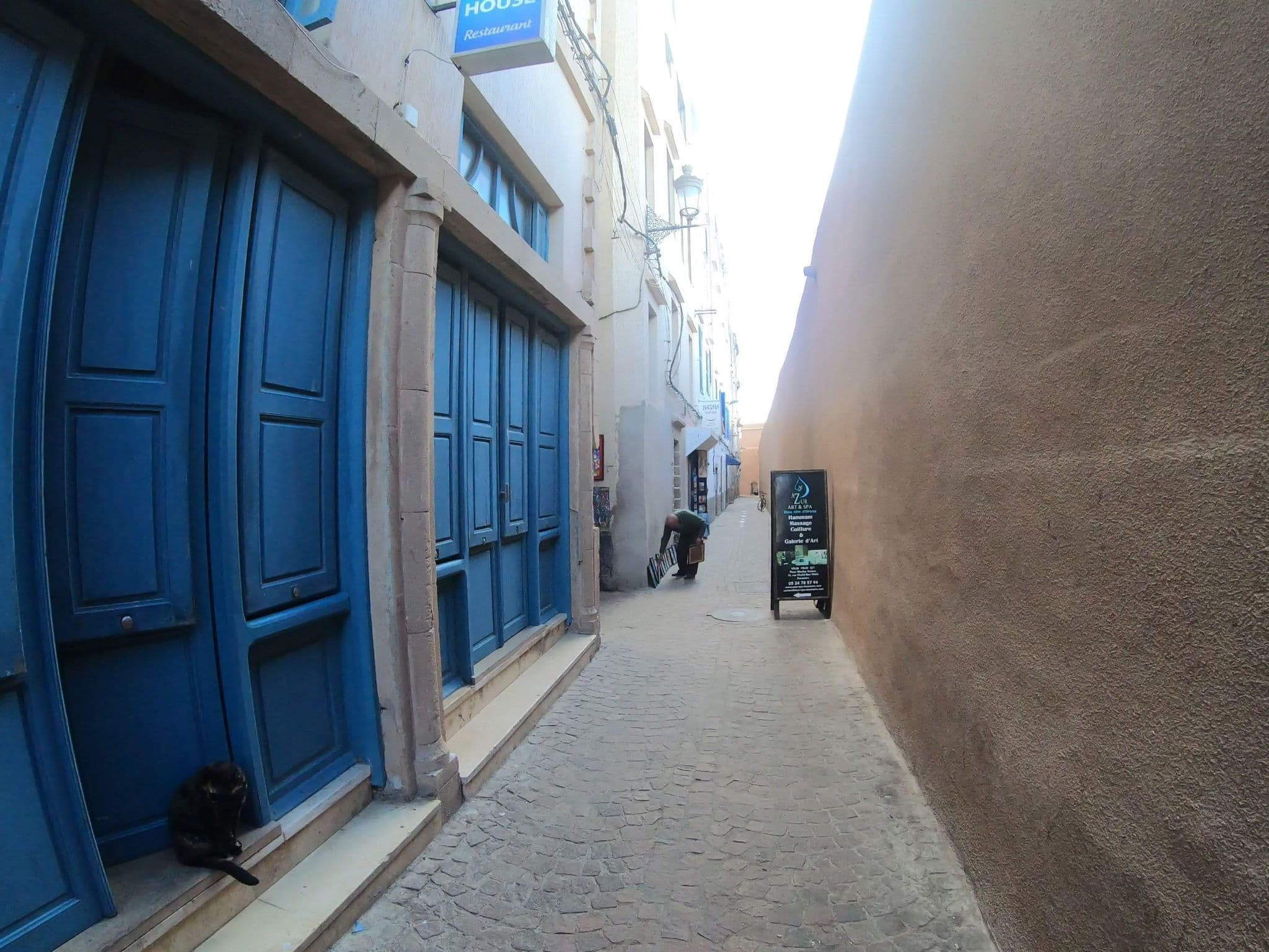 Street view near Hotel Al Fath, Essaouira