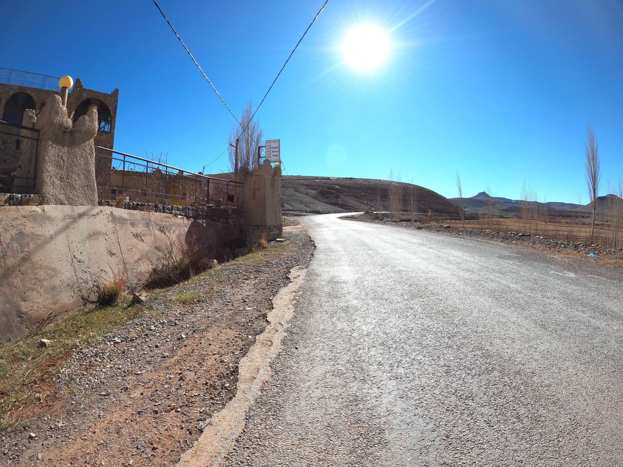 Street view near Restaurant Auberg Afoud, Aghbala — © masterofnoroad (CC BY-SA · Mapillary)