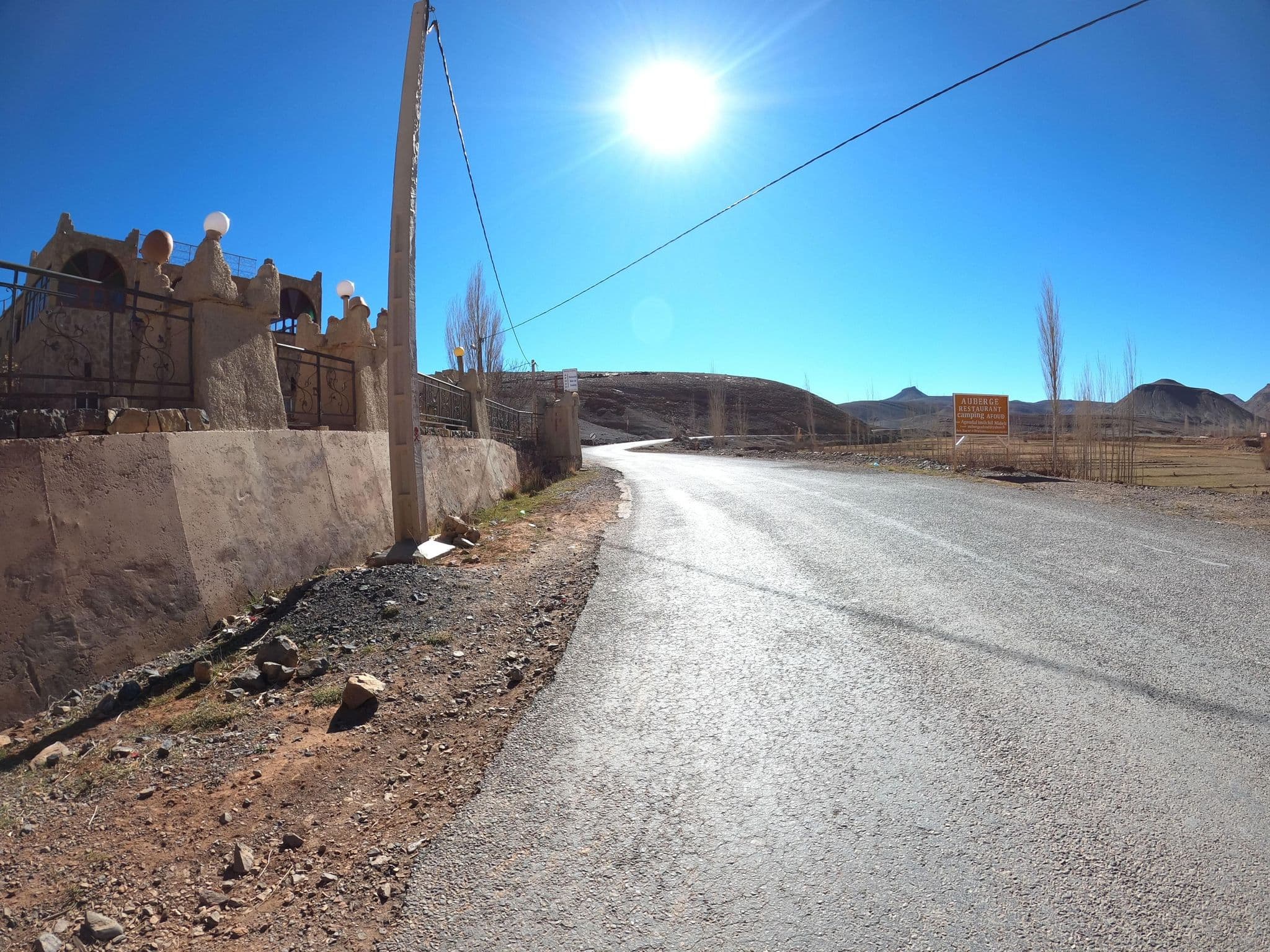 Street view near Camp Auberge Afoud, Aghbala — © masterofnoroad (CC BY-SA · Mapillary)