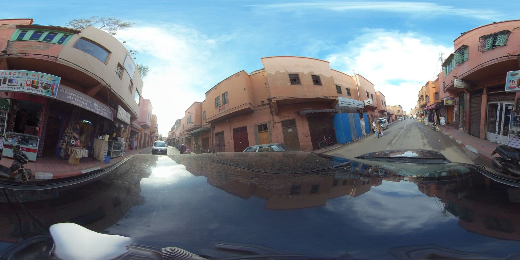 Street view near Riad Ambre et Épices, Marrakesh