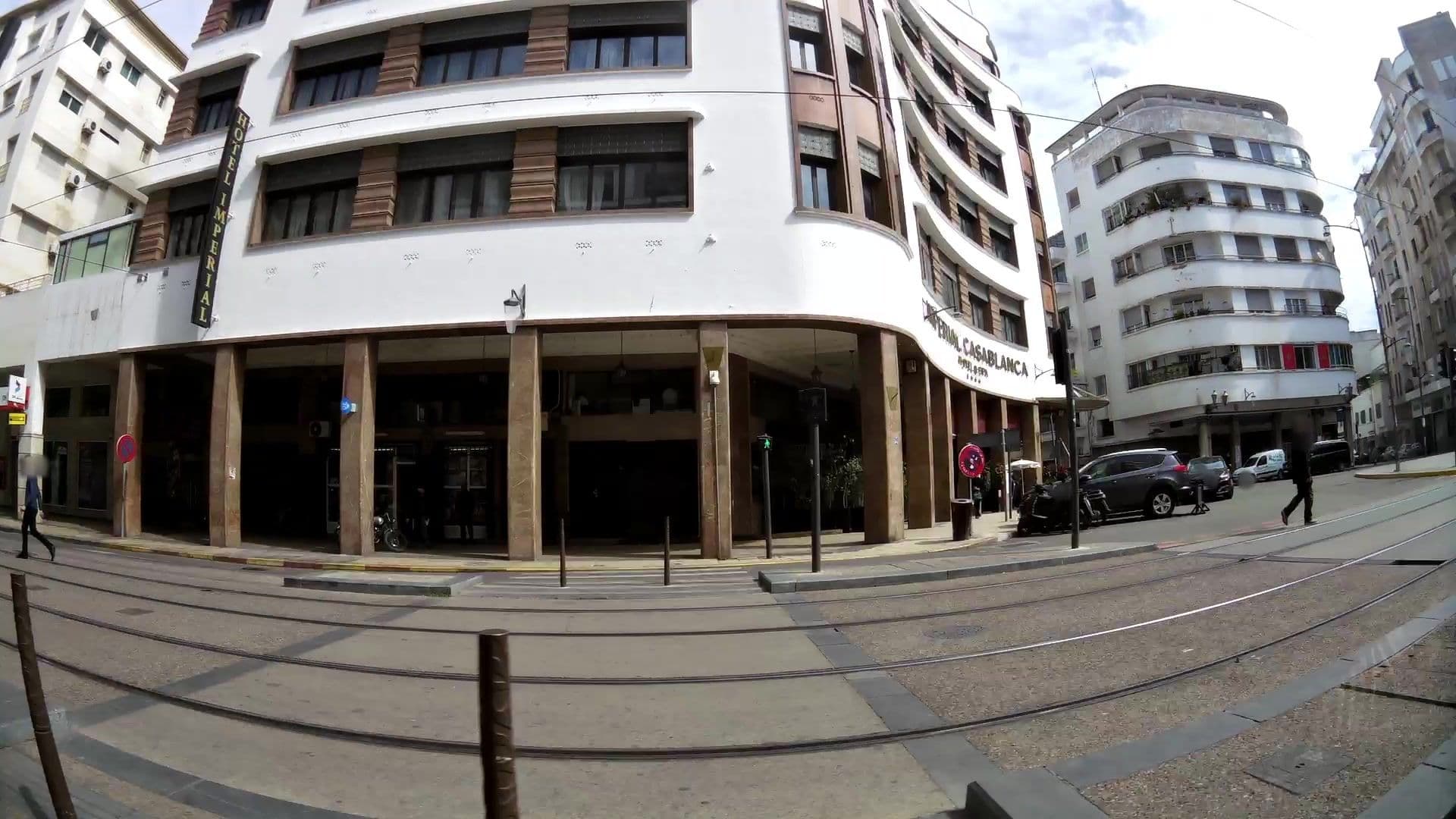 Street view near Hôtel & Spa Impérial Casablanca, Casablanca — © kaartcam (CC BY-SA · Mapillary)