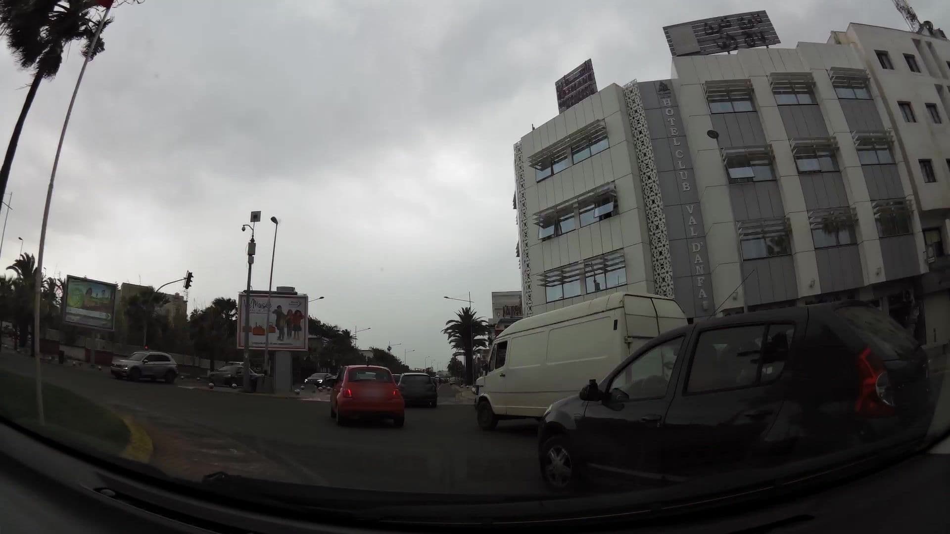 Street view near Hotel Val d'Anfa, Casablanca — © kaartcam (CC BY-SA · Mapillary)