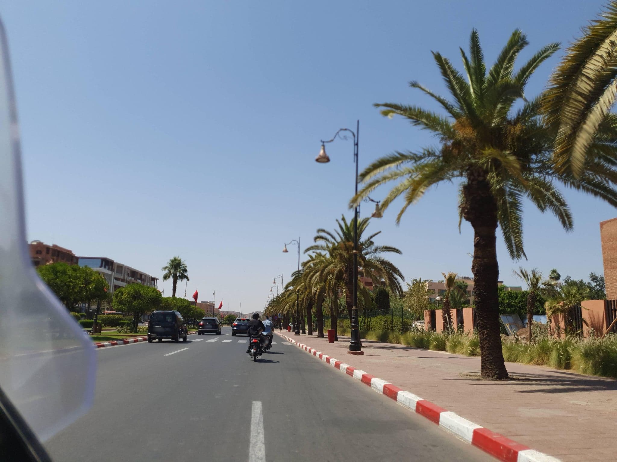 Street view near Le Méridien N'Fis, Marrakesh