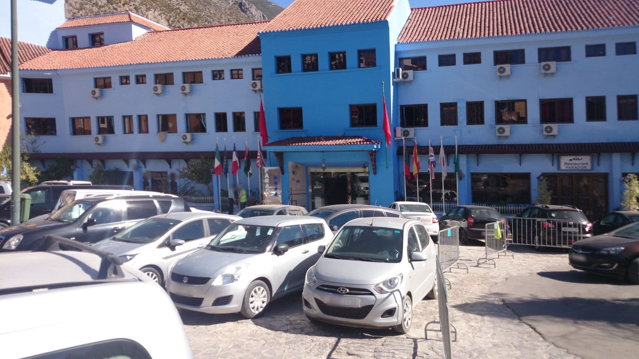 Street view near Hotel Parador, Chefchaouen