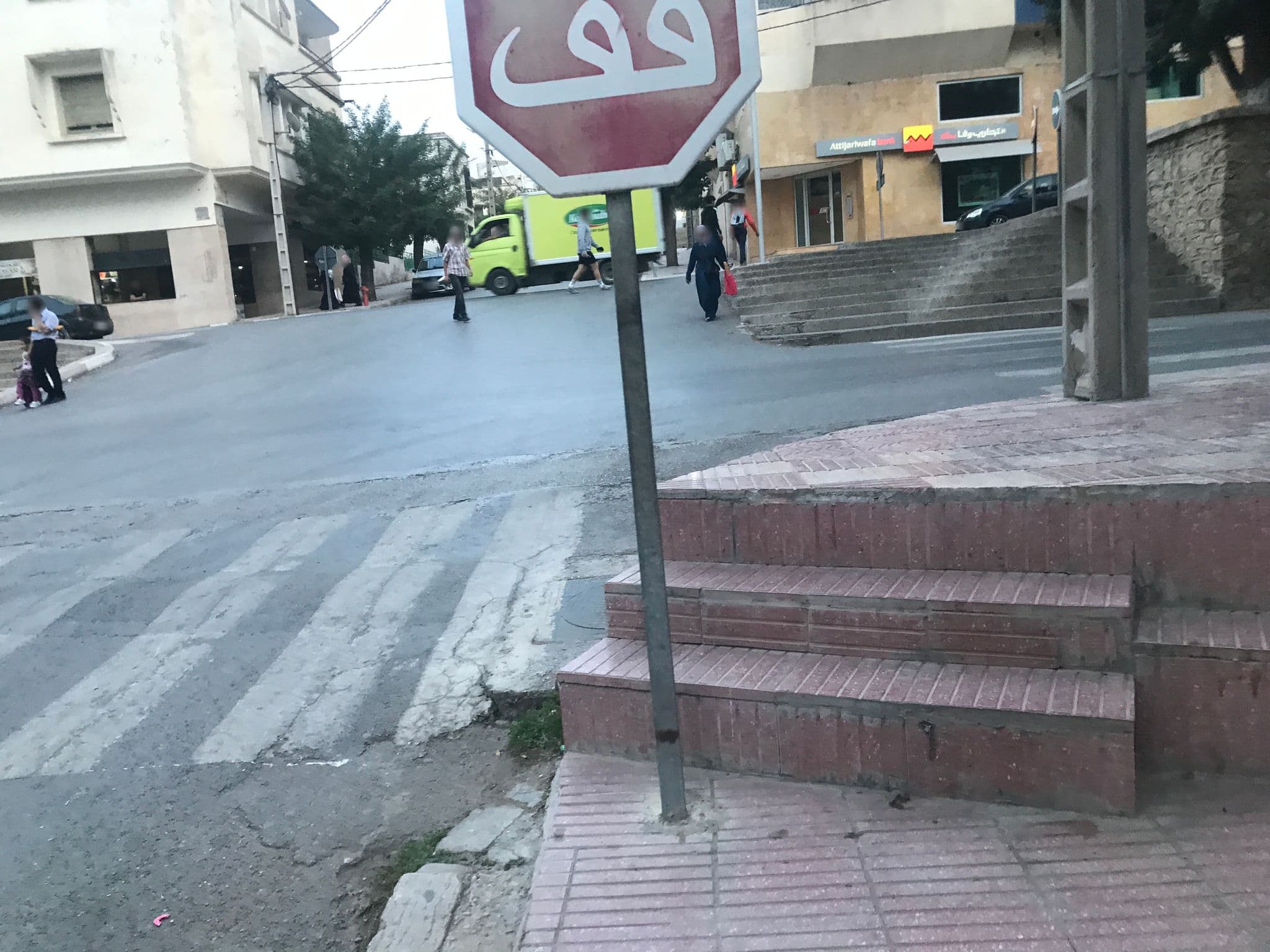 Street view near Hotel Boujida, Taza — © mohamedsiggis (CC BY-SA · Mapillary)