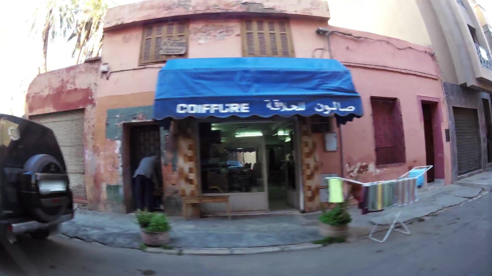 Street view near El Hazara, Marrakesh
