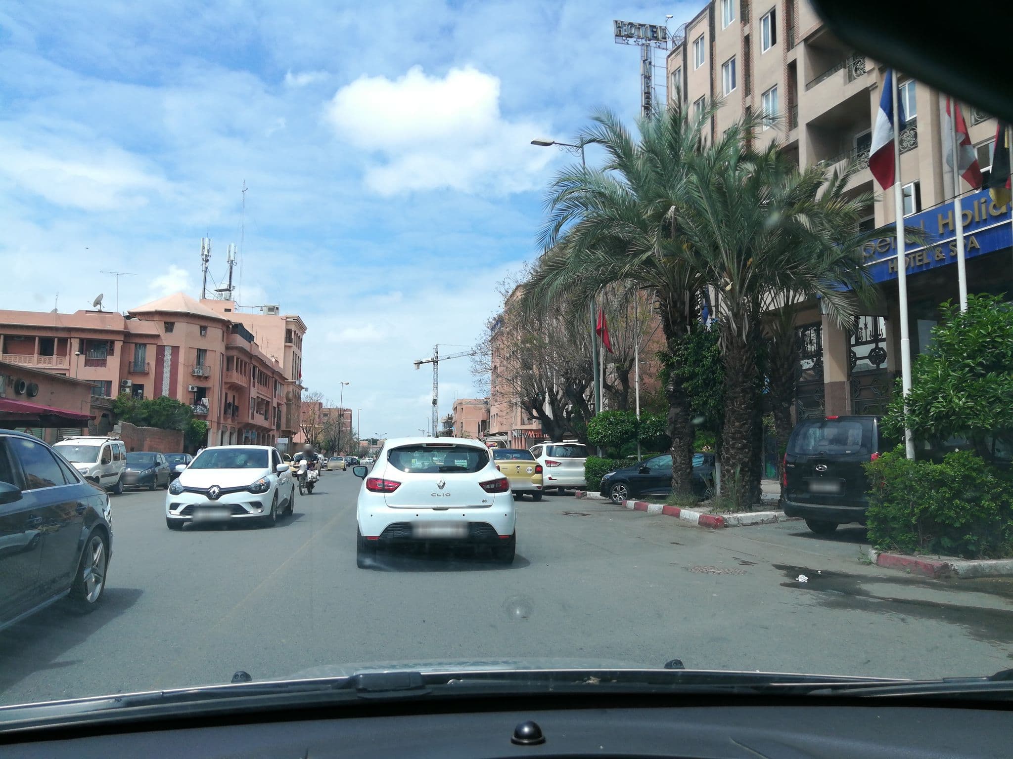 Street view near Imphollida, Marrakesh