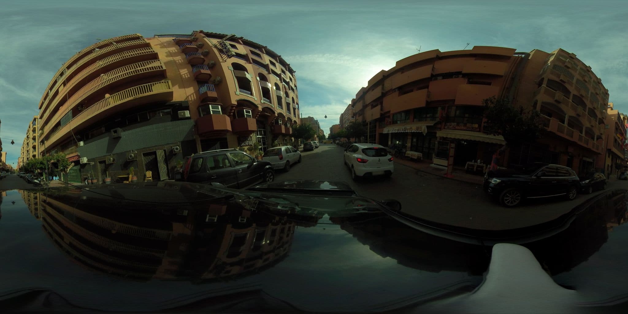 Street view near Oudaya, Marrakesh