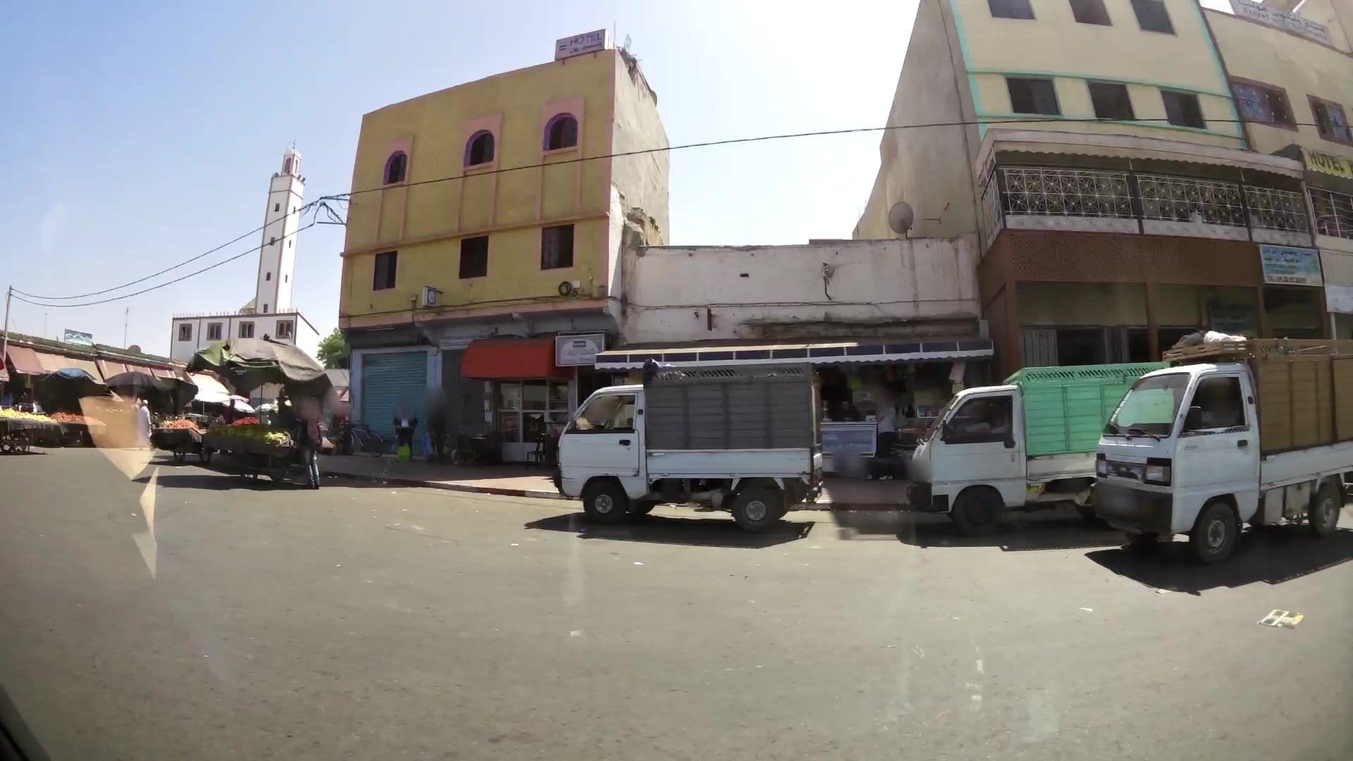 Street view near Hotel HOLLANDA, Inezgane — © kaartcam (CC BY-SA · Mapillary)