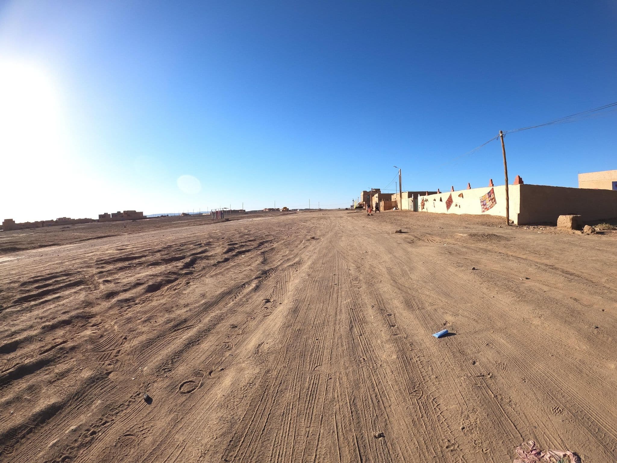 Street view near Riad Merzouga رياض مرزوكة, Moulay Ali Cherif