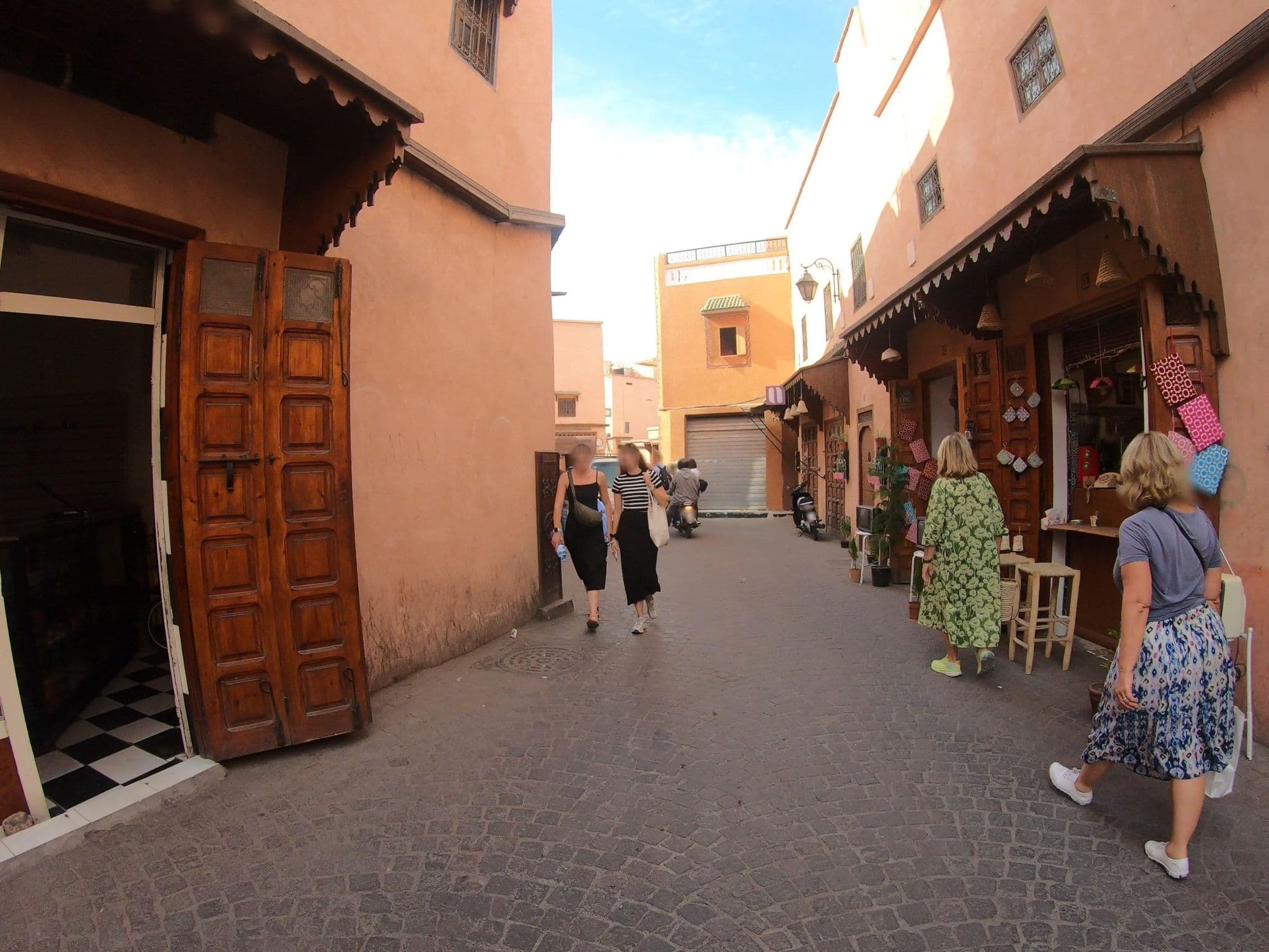 Street view near Riad Larrouss, Marrakesh