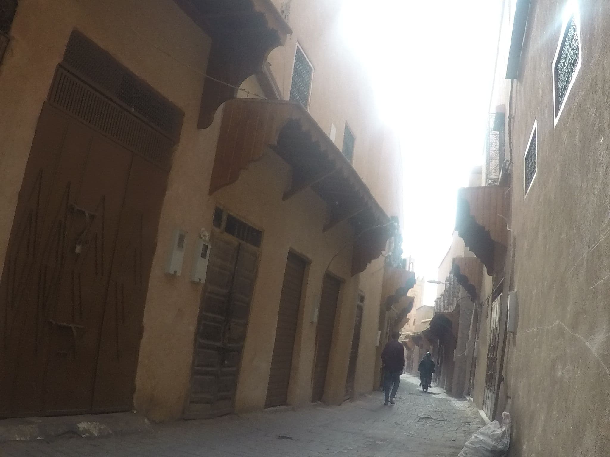 Street view near Riad El Nour, Marrakesh
